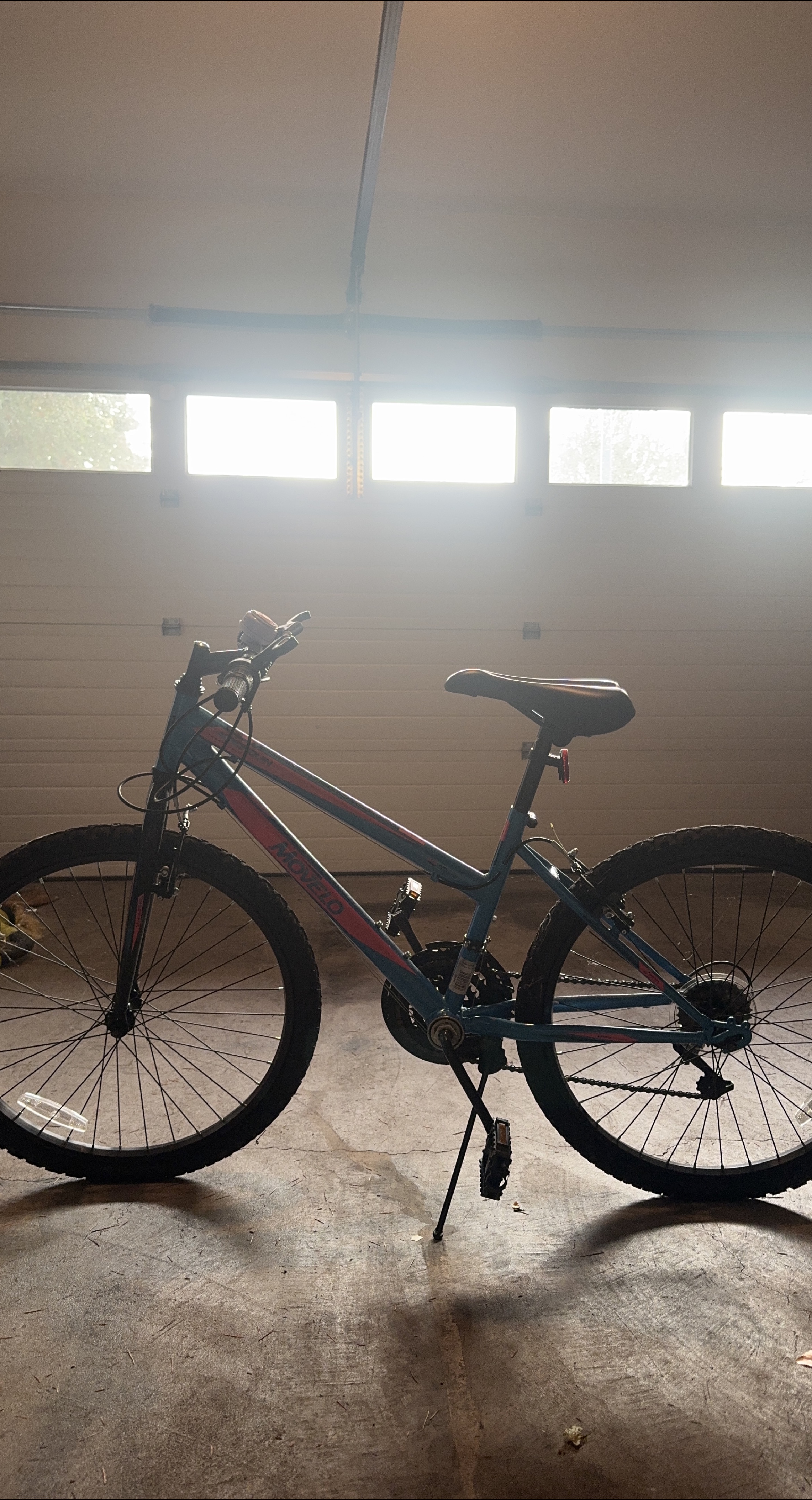 Movelo Mountain Bike - Blue & Red thumbnail