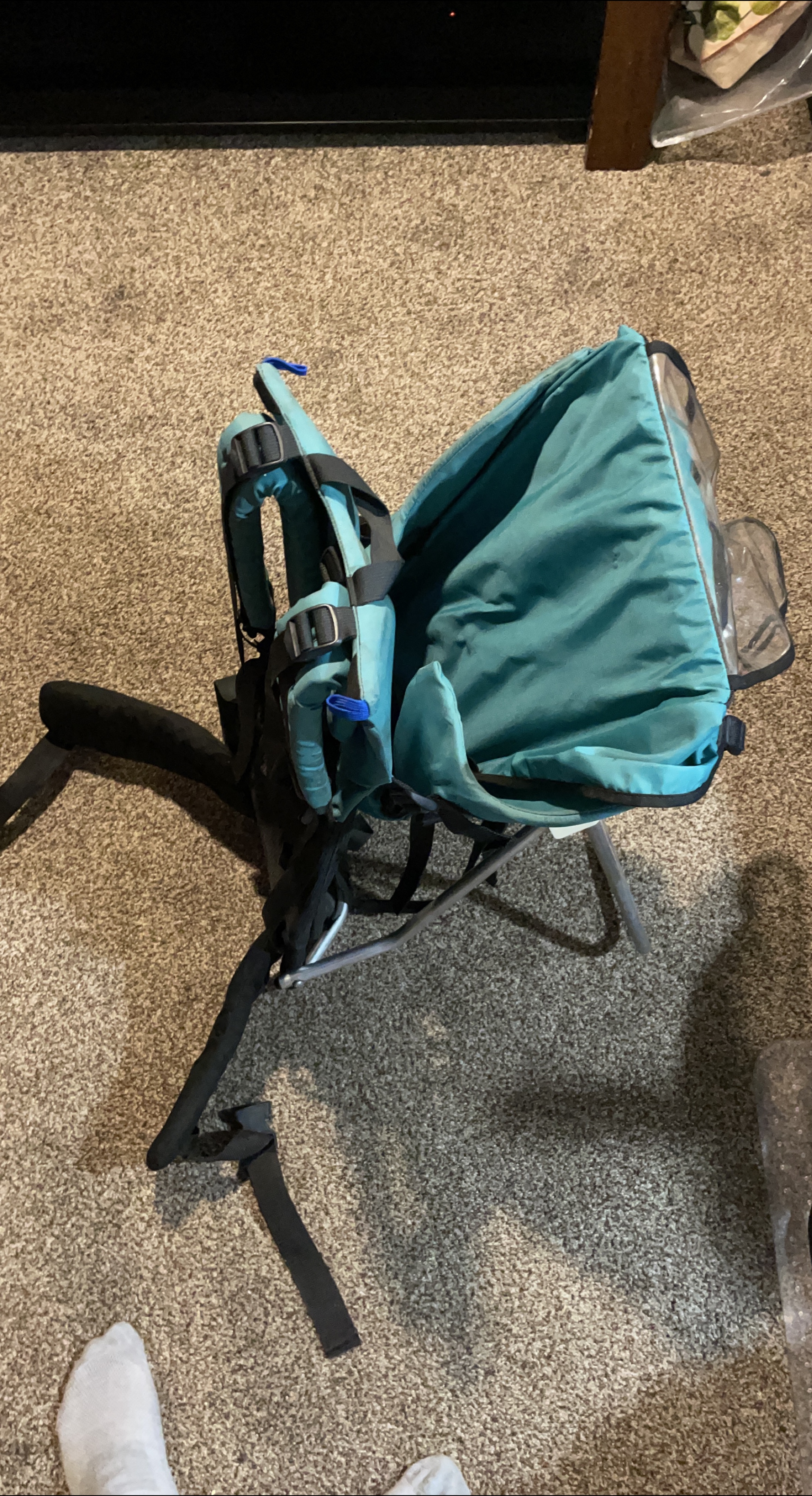 Teal Baby Carrier Backpack