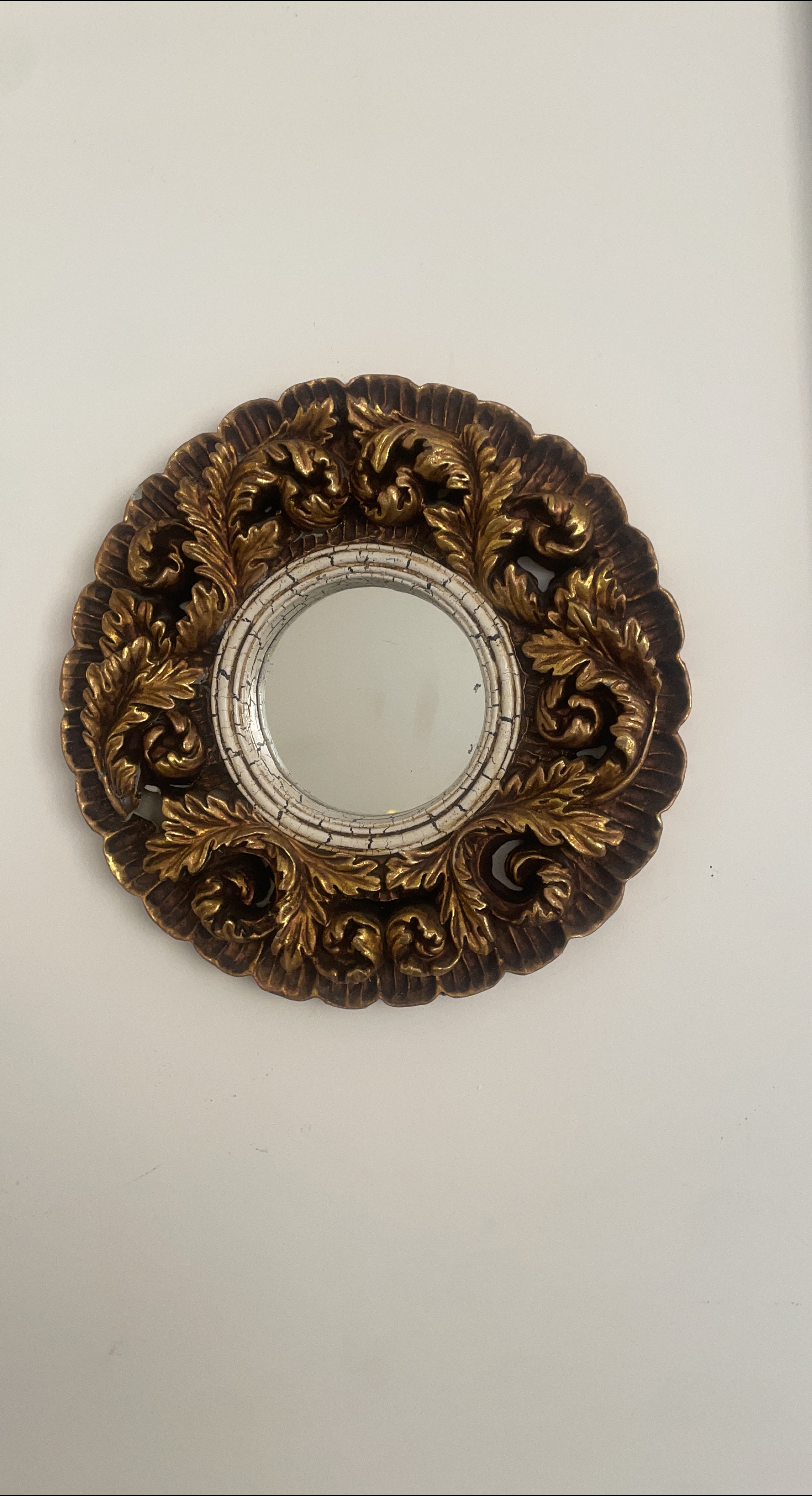 Ornate Round Mirror thumbnail