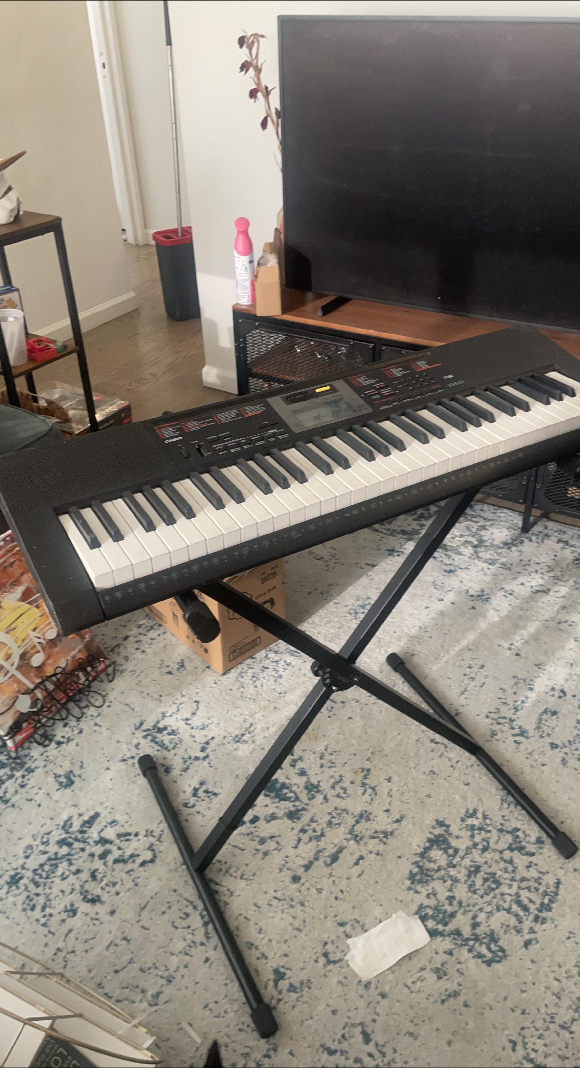 Casio Keyboard with Stand thumbnail