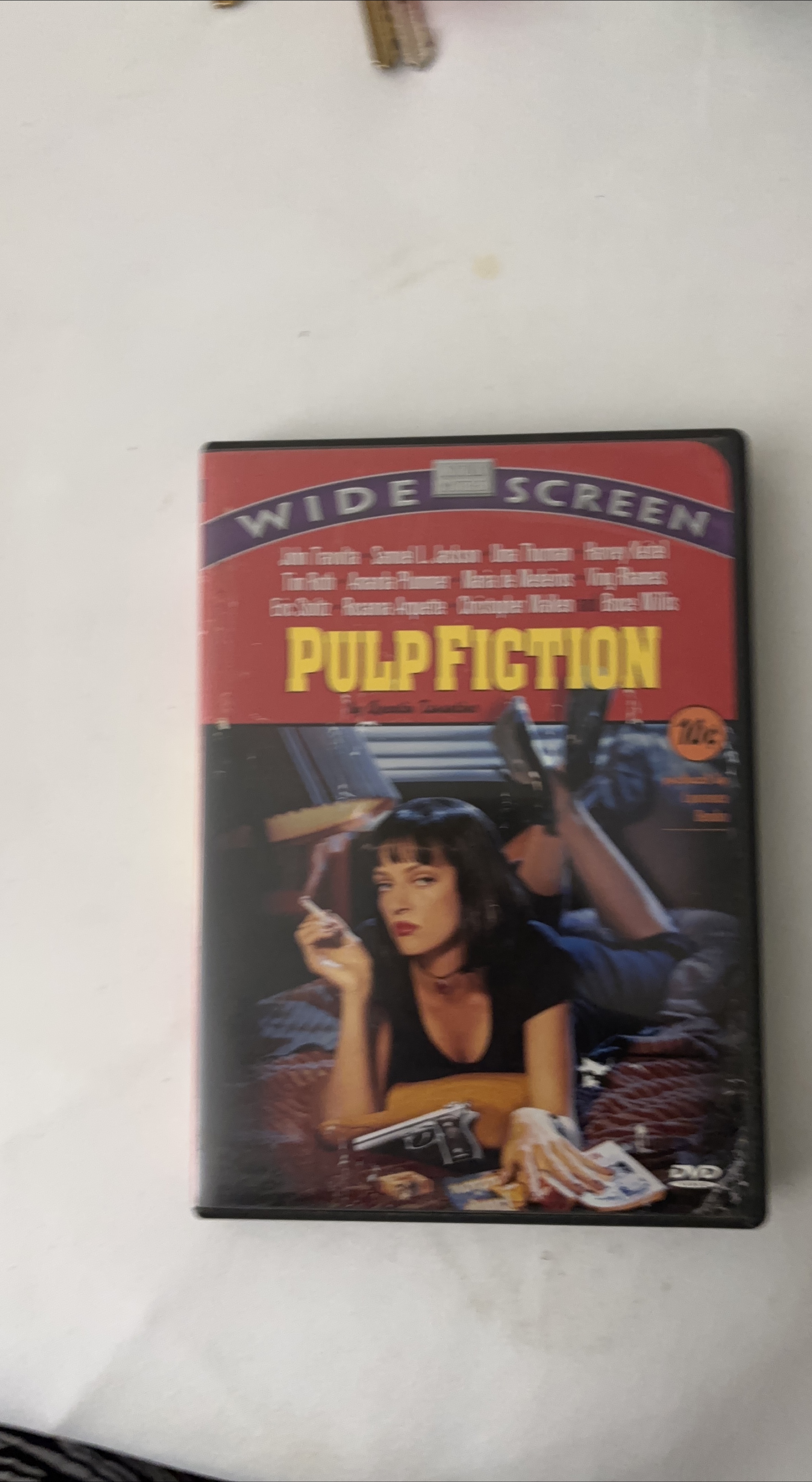 Pulp Fiction Wide Screen DVD thumbnail
