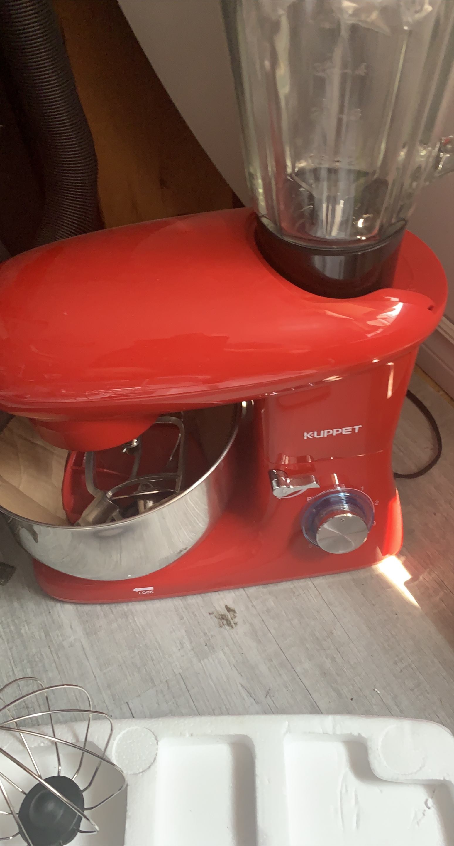 Kuppet SM-1505BM Stand Mixer - Red thumbnail
