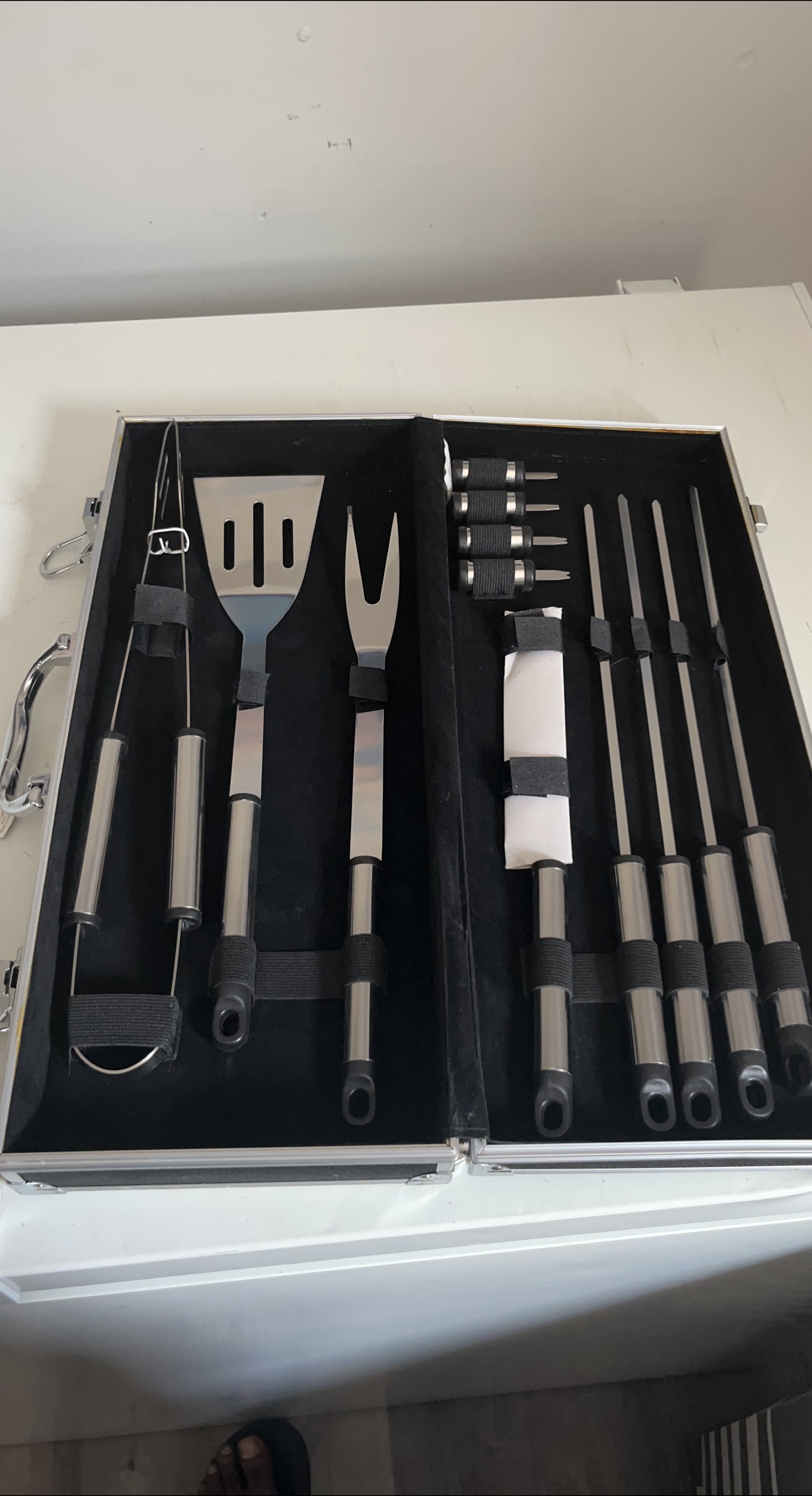 BBQ Grill Tool Set with Case thumbnail