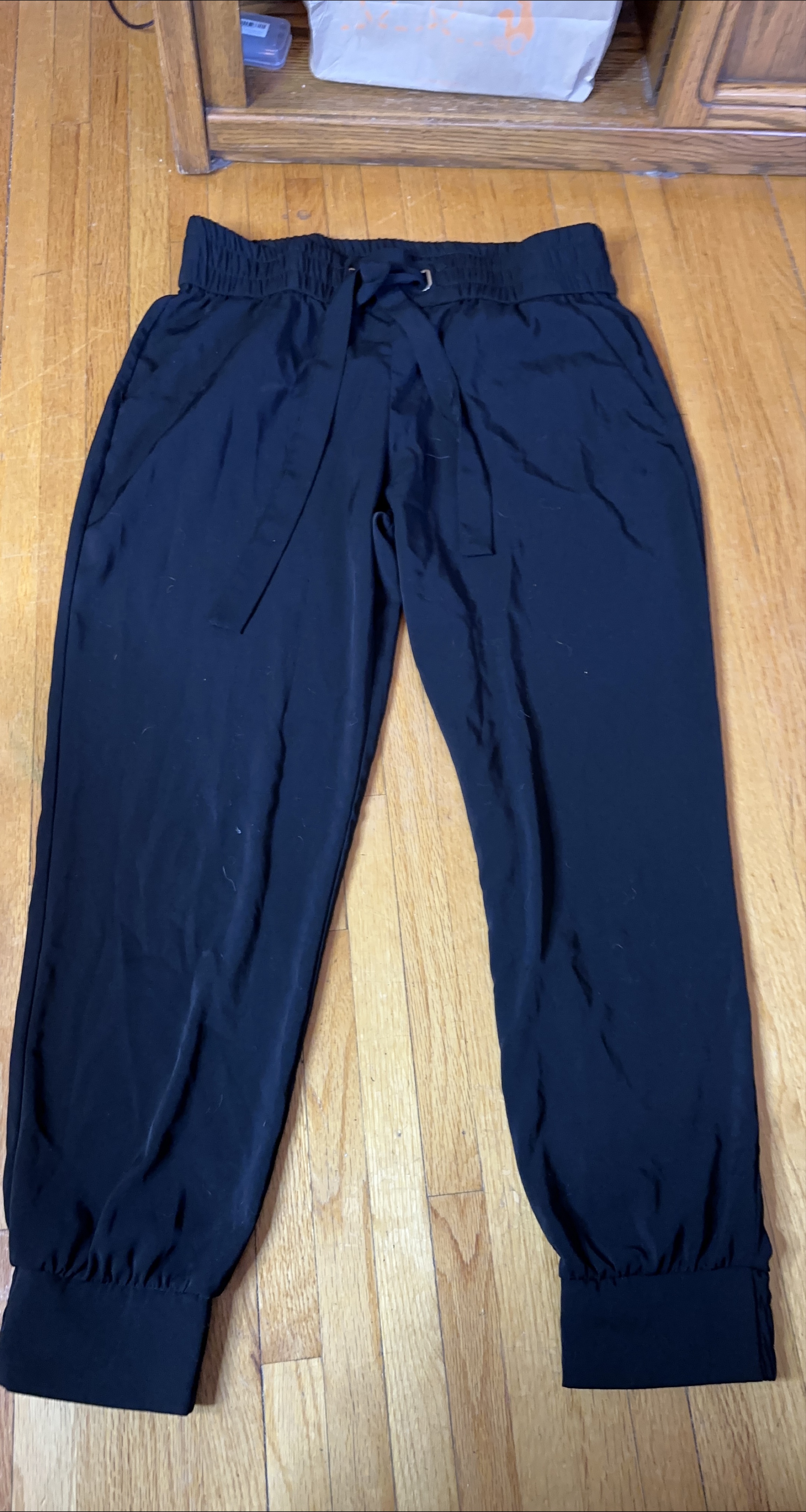 Dynamite Black Joggers - Size L thumbnail