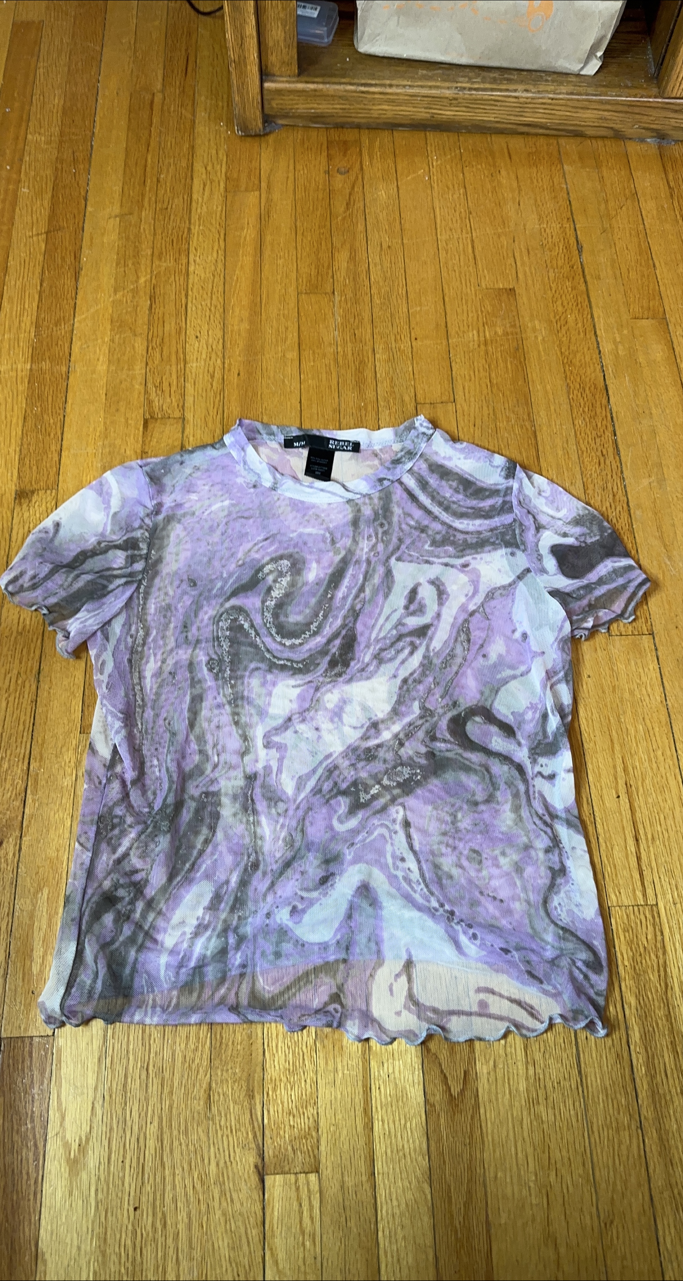 Rebel Sugar Mesh Top - Size M thumbnail