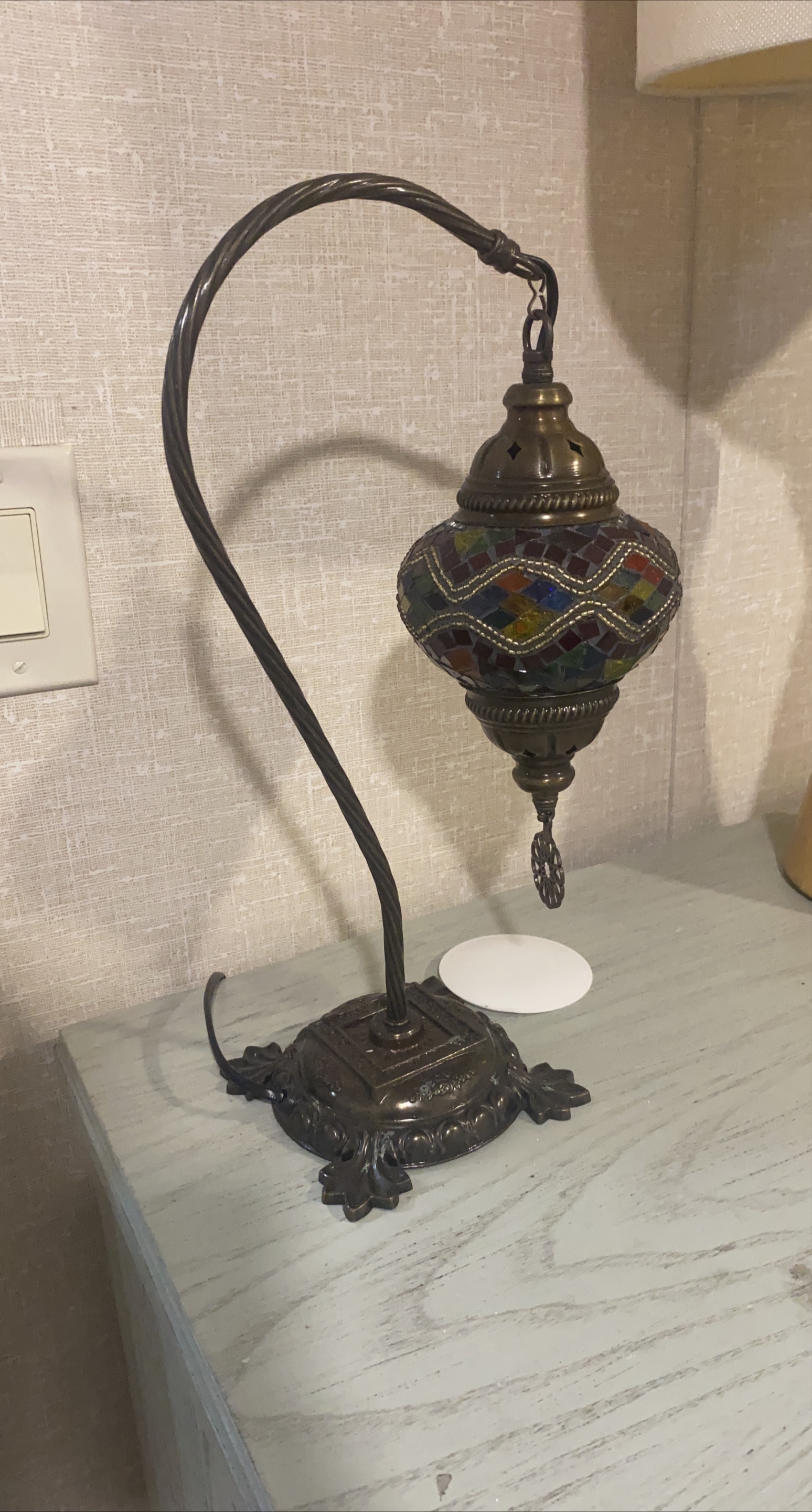 Mosaic Turkish Style Table Lamp thumbnail
