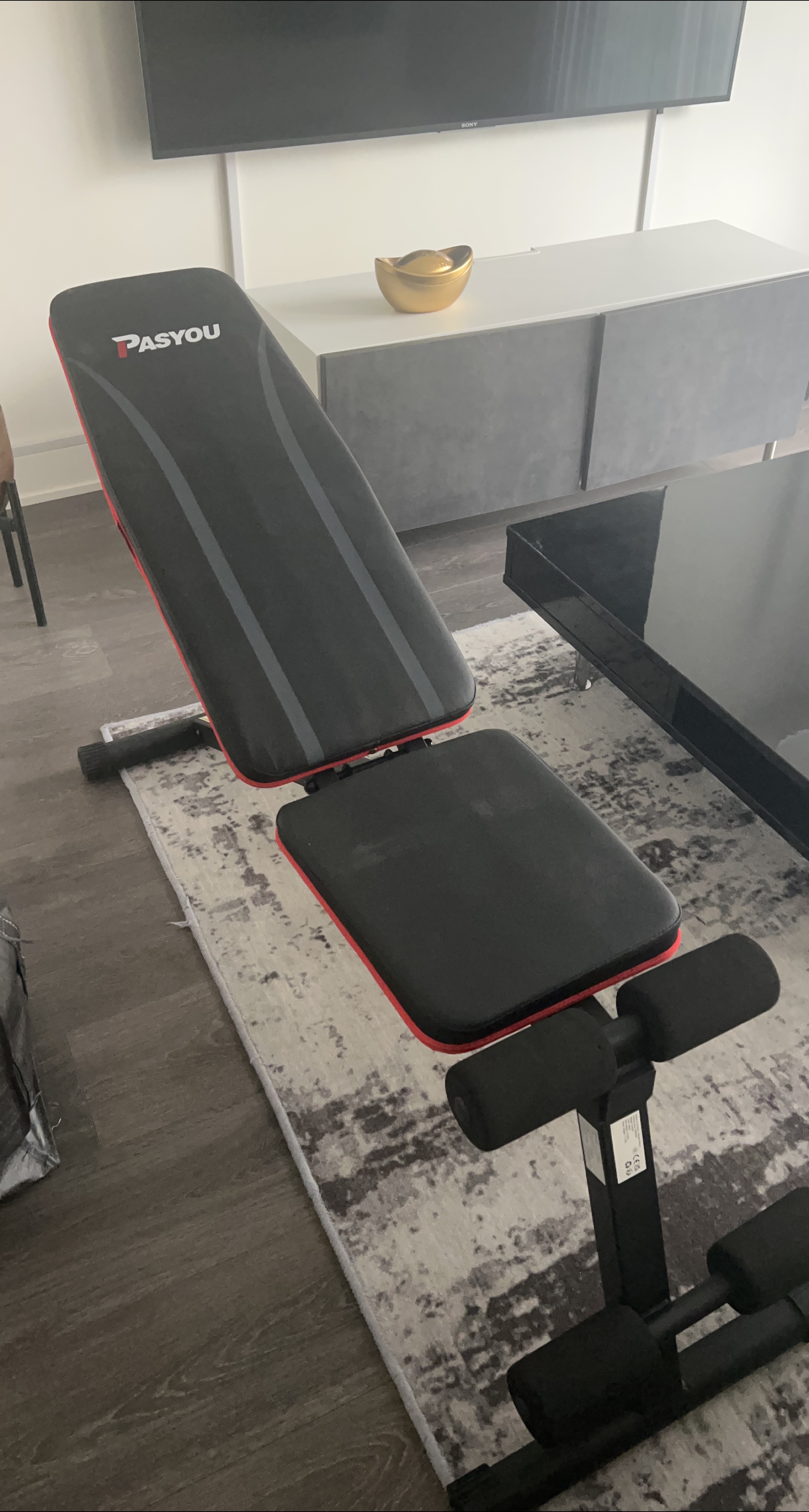 PASYOU Adjustable Weight Bench thumbnail