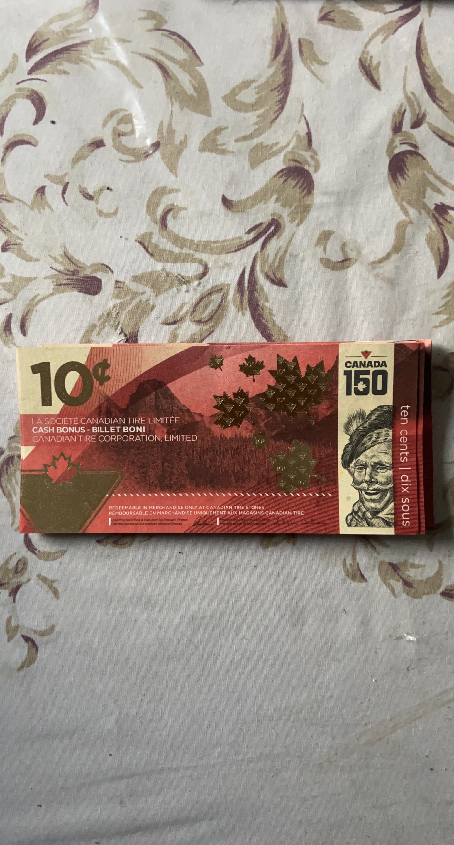Canadian Tire Cash Bonus - 10 cents collection edition 🥕 thumbnail