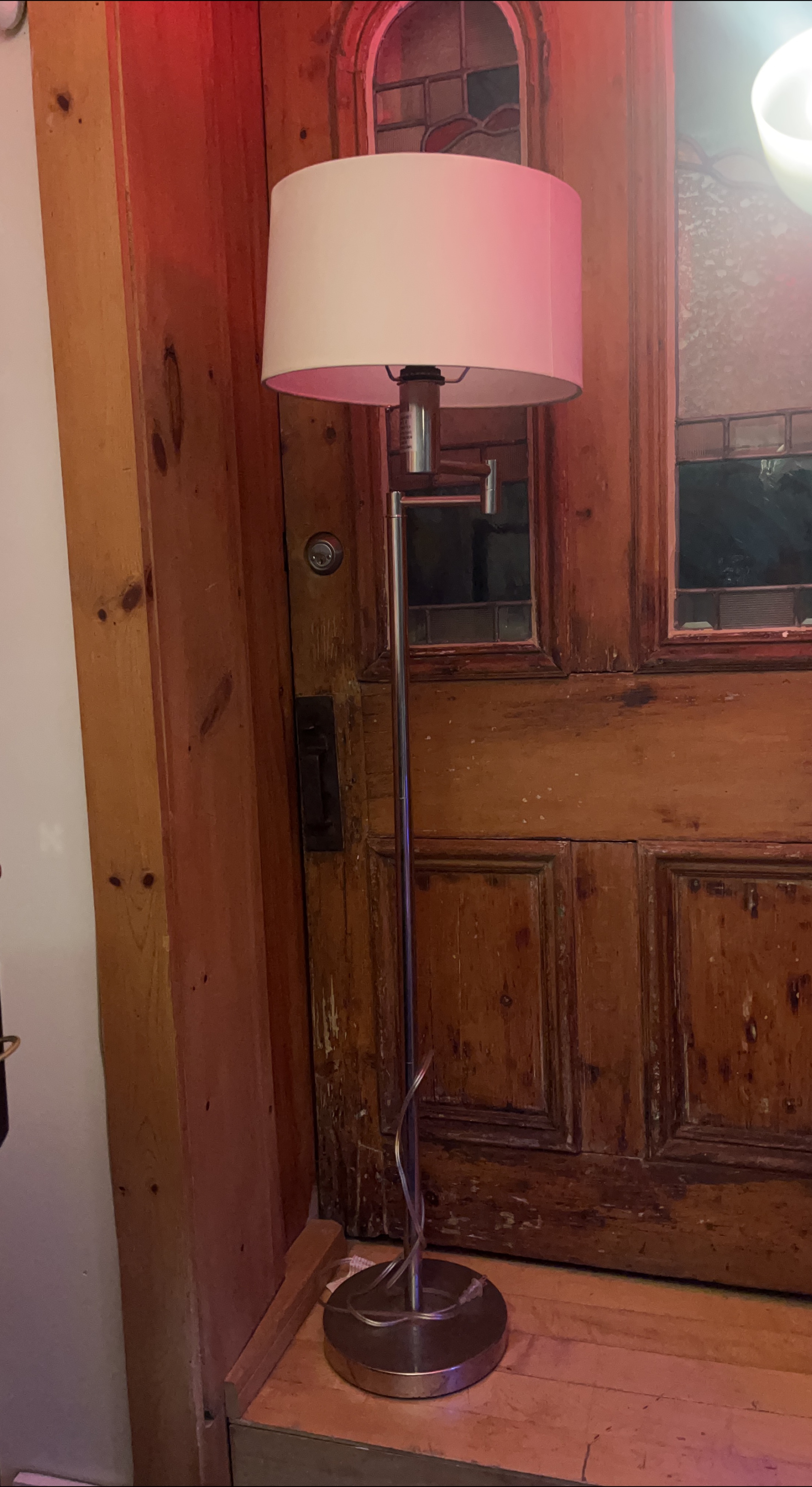 Adjustable Floor Lamp - White Shade thumbnail