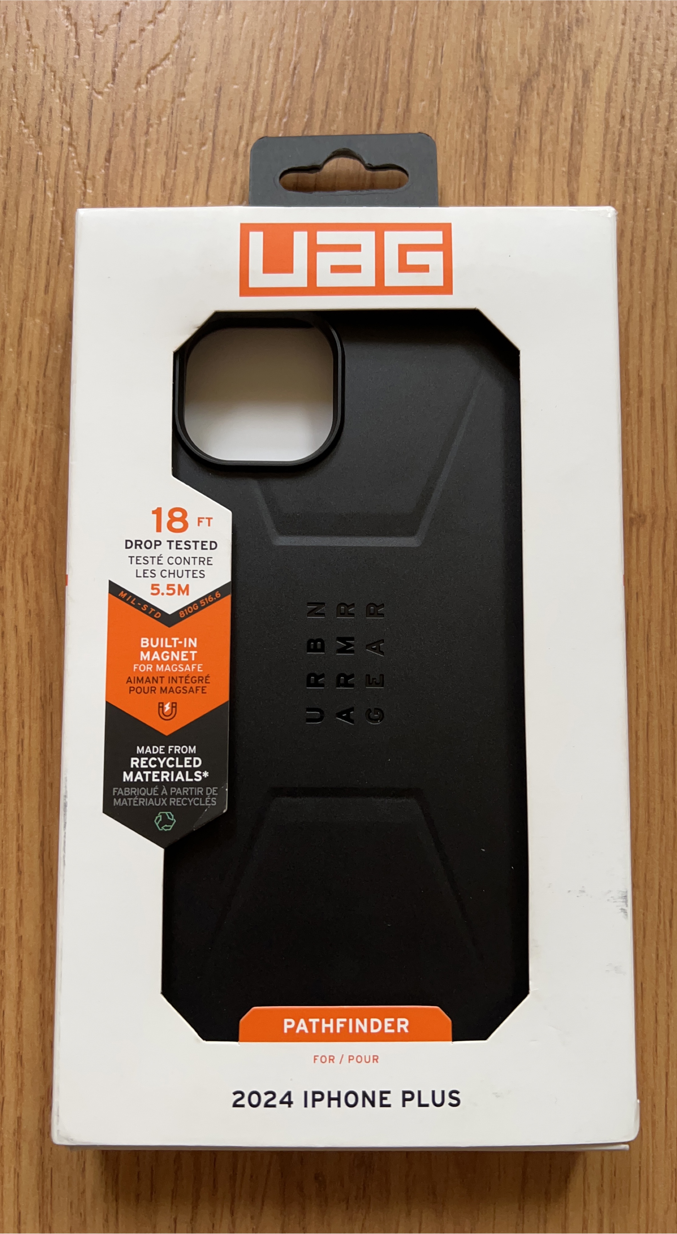 UAG Pathfinder Case for iPhone 2024 Plus - Black thumbnail