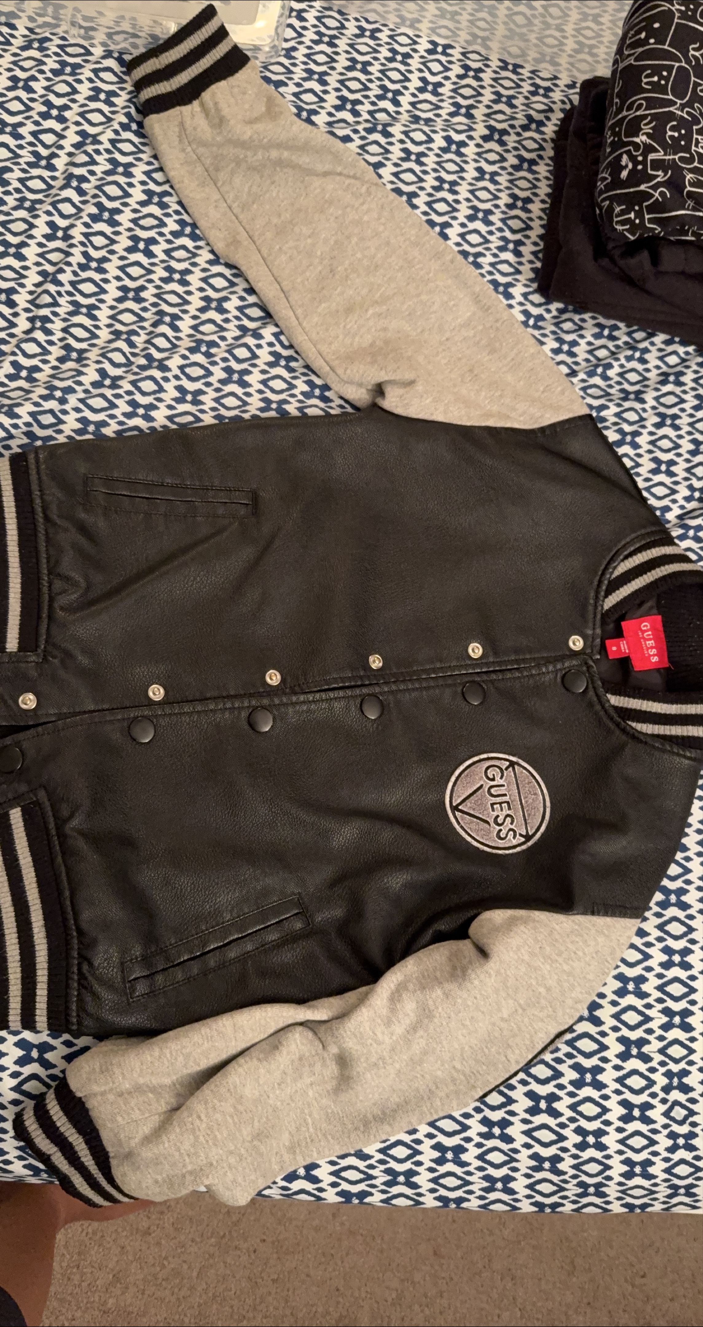 Guess Varsity Jacket - kid Size 8