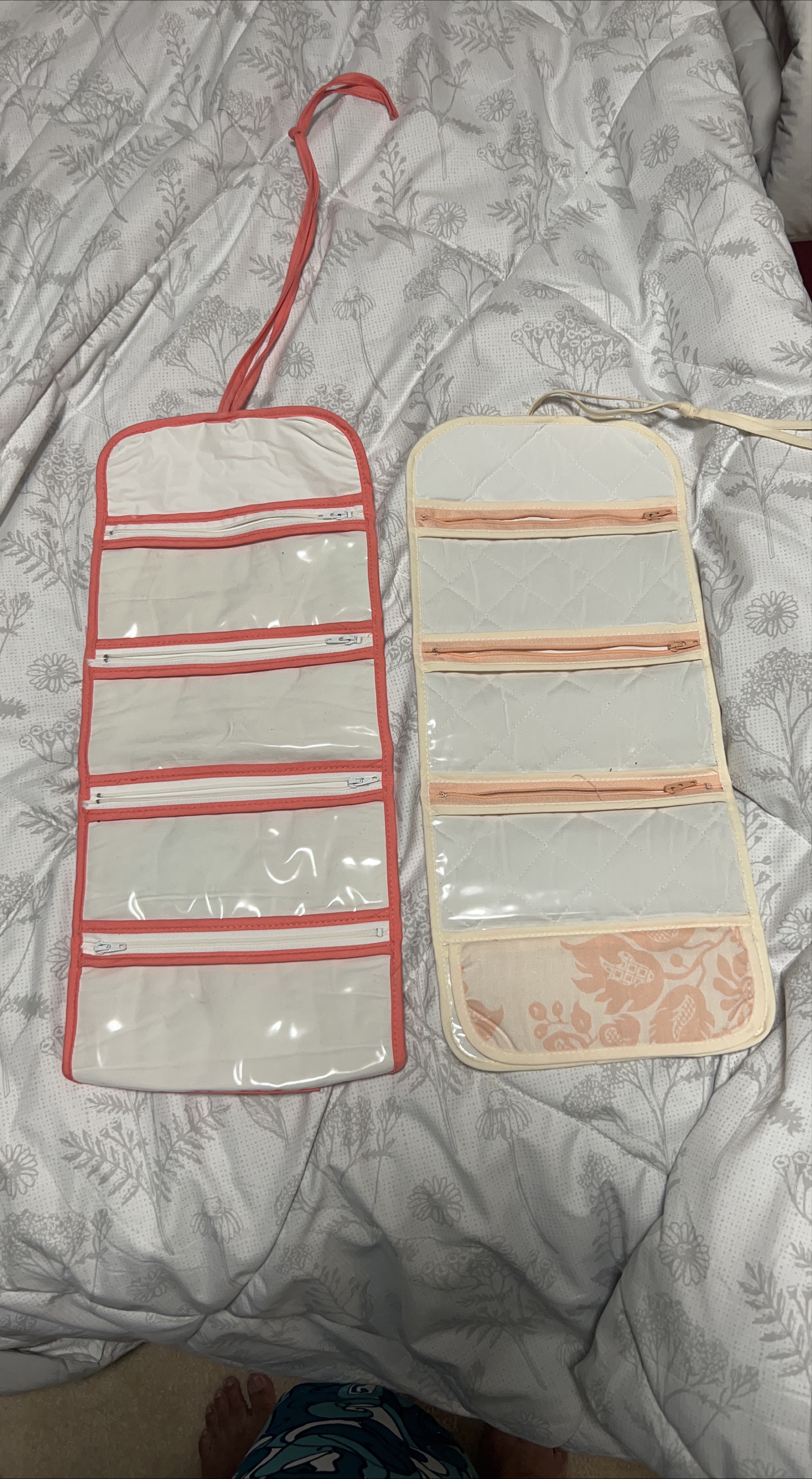 Set of 2,Hanging Travel Toiletry organizer thumbnail