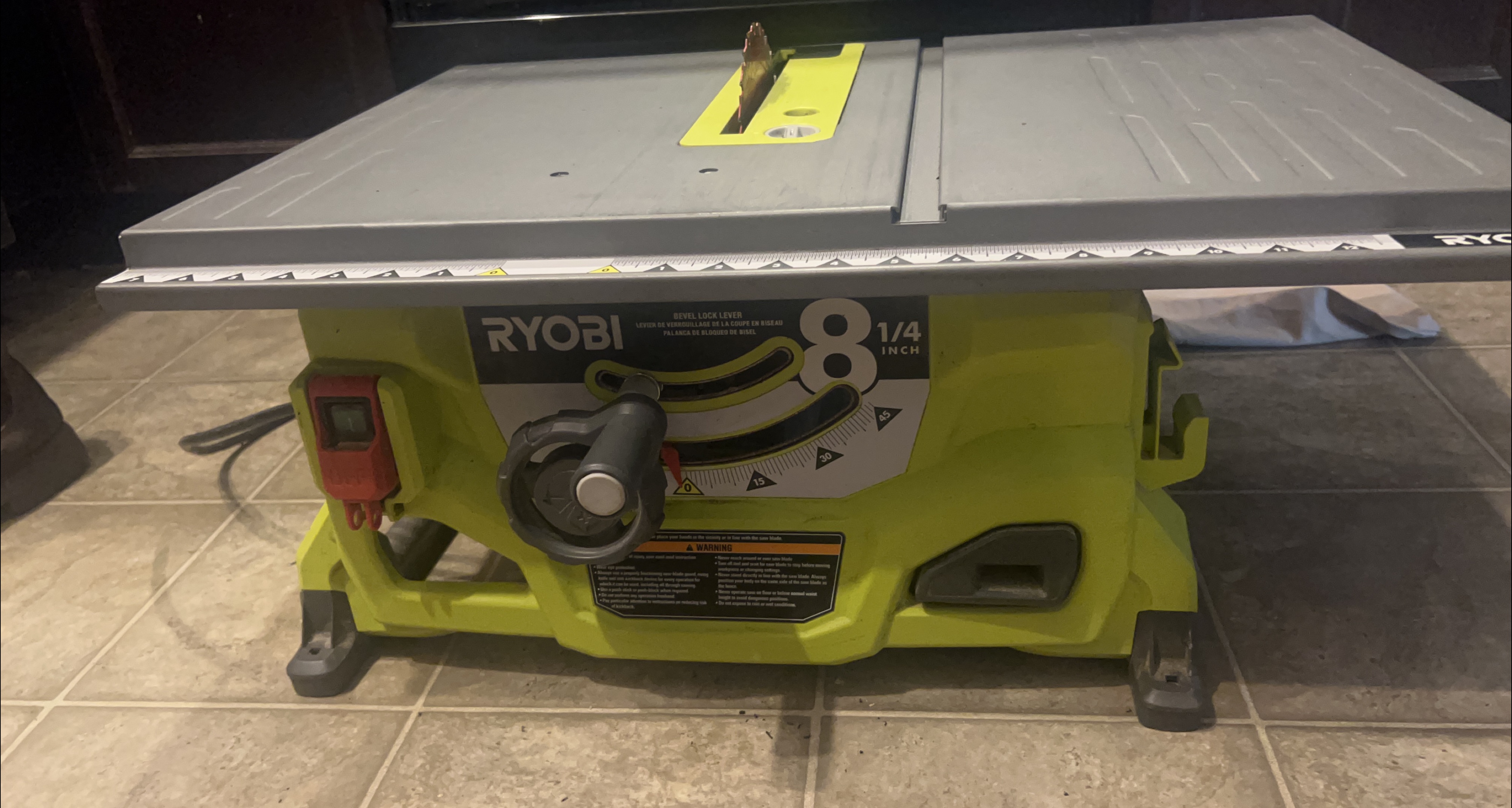 Ryobi Table Saw thumbnail
