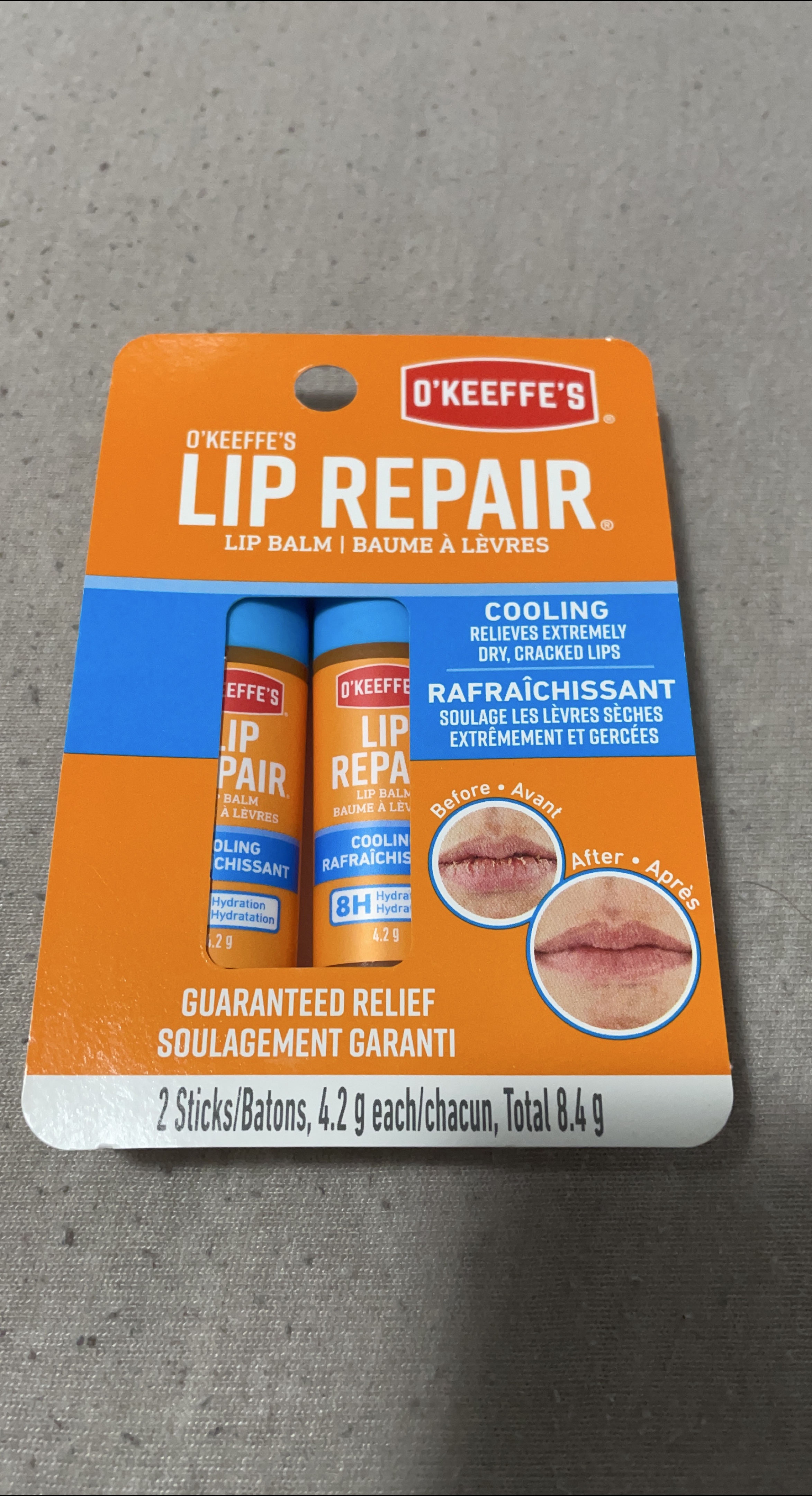 New O'Keeffe's Lip Repair Balm (2 sticks) thumbnail