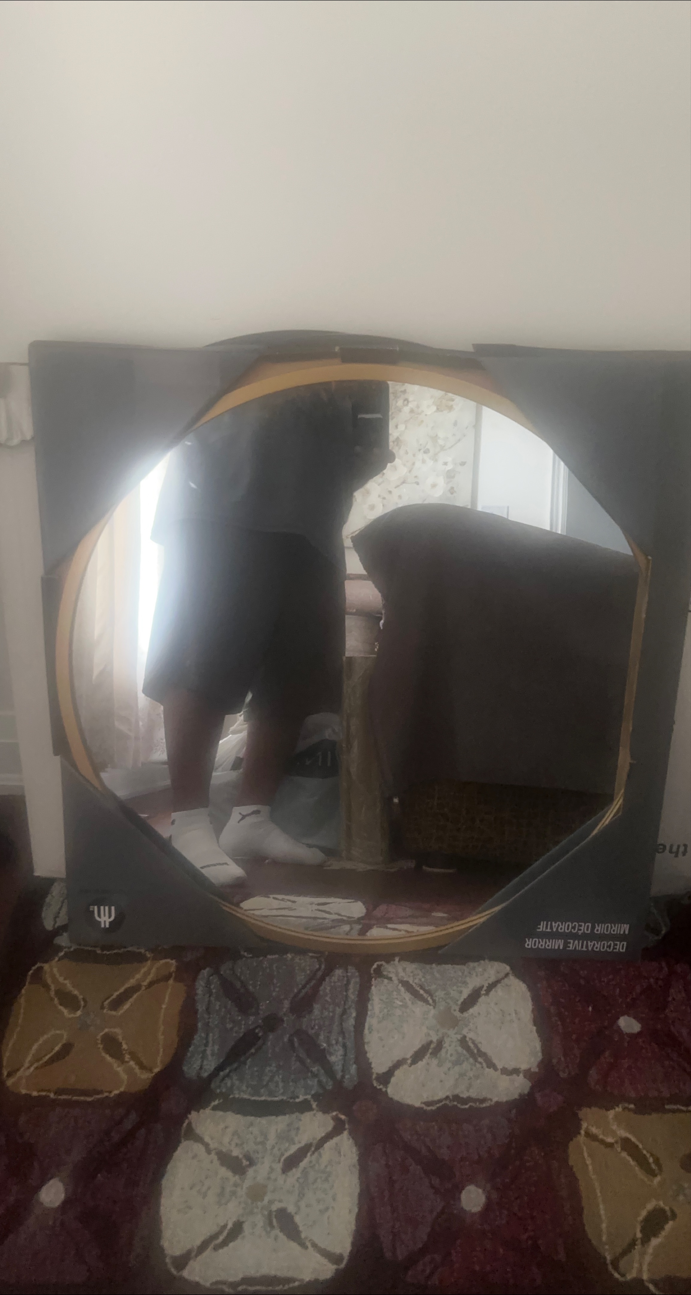 Decorative Round Mirror thumbnail