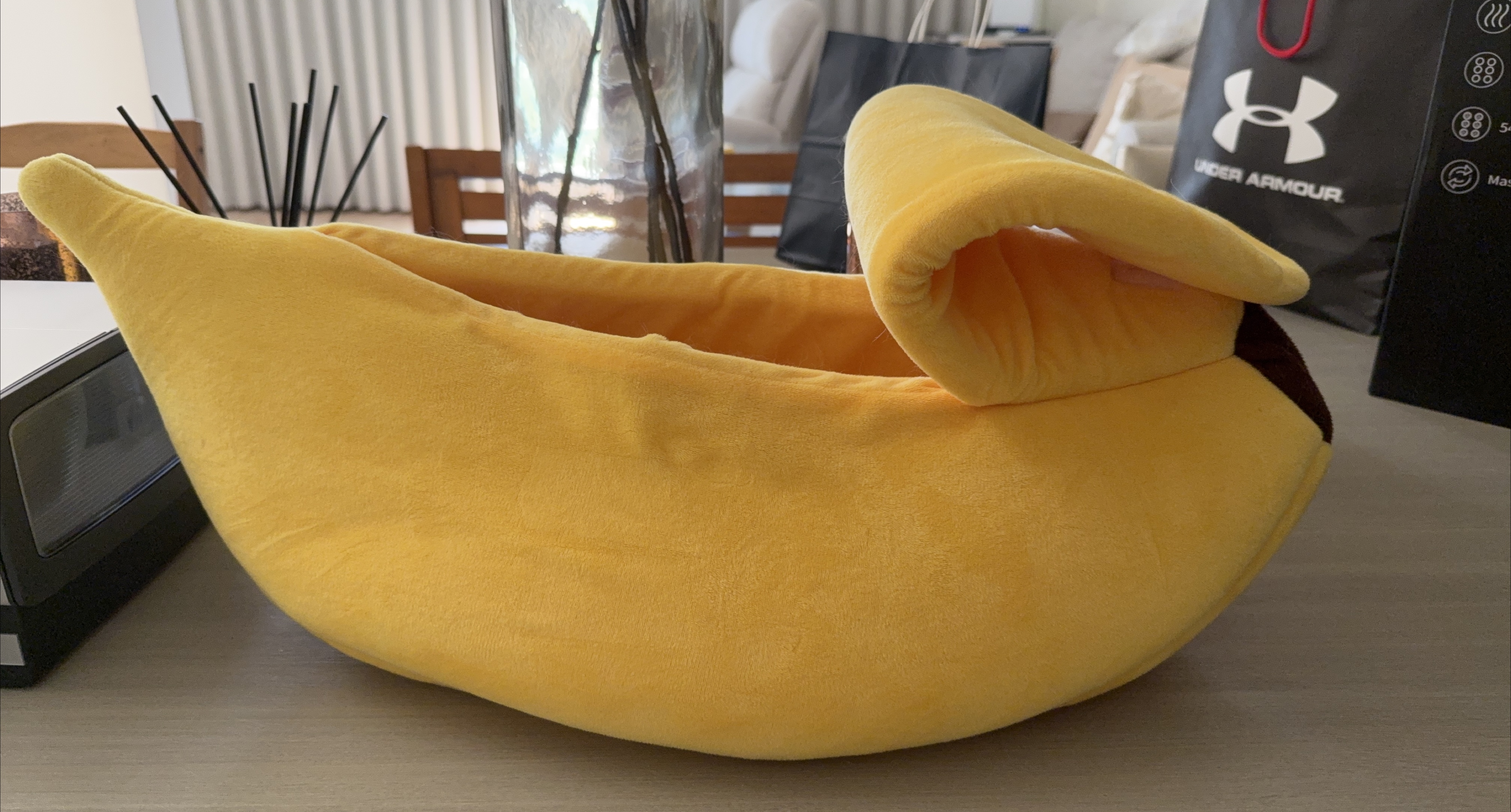 Banana Cat Bed - Yellow thumbnail