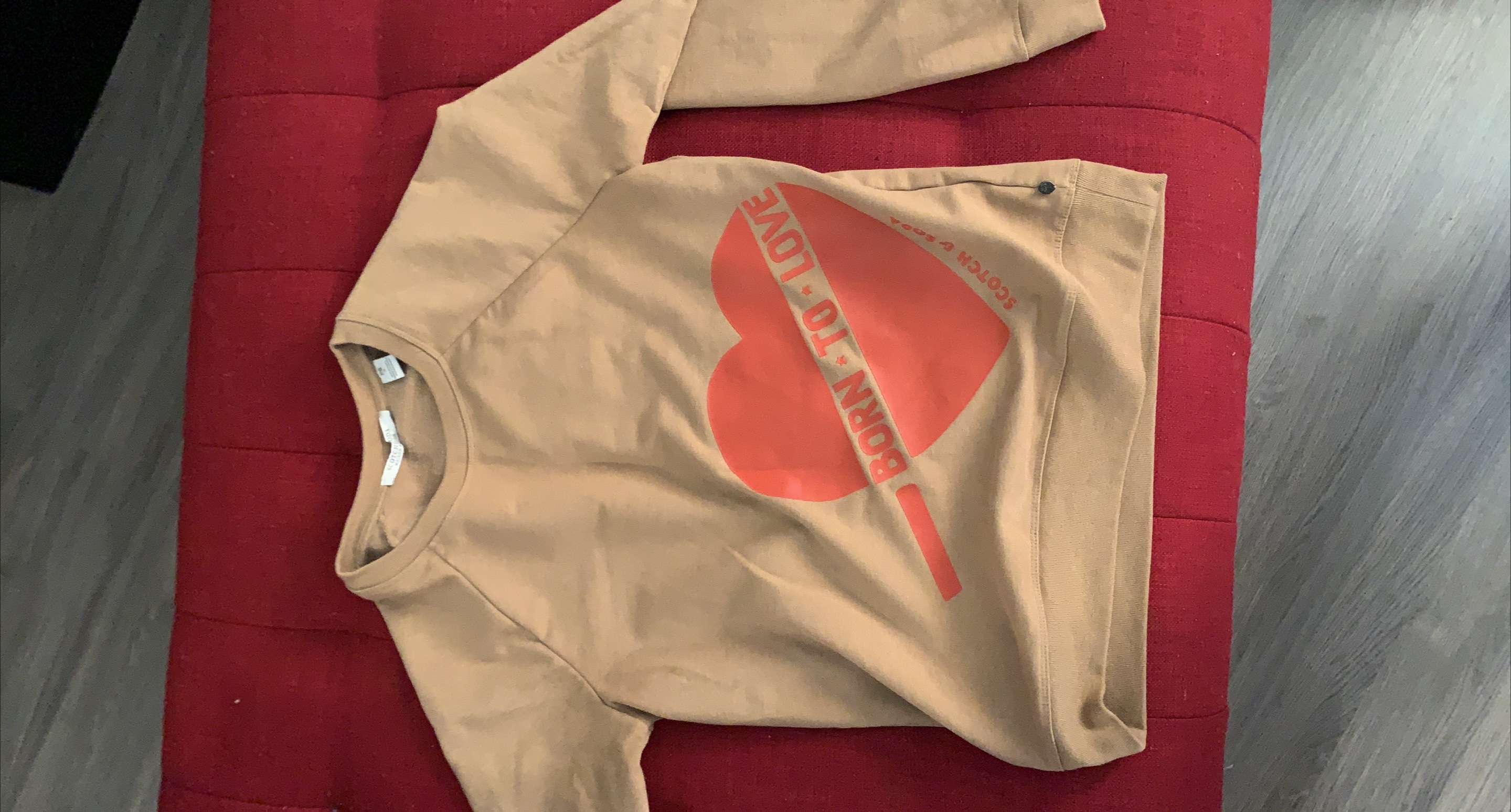 Scotch & Soda 'Born To Love' Sweatshirt thumbnail
