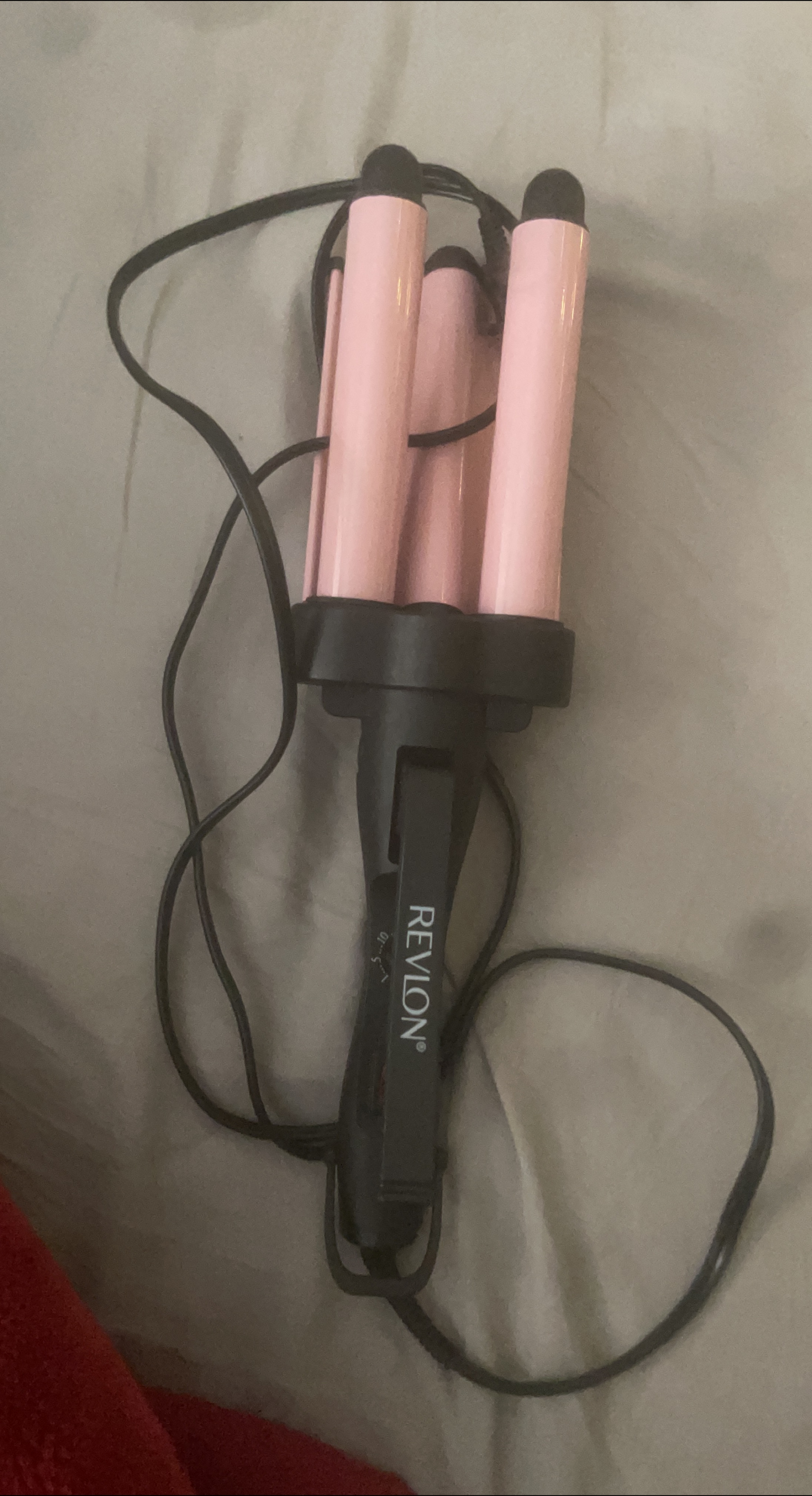 Revlon Jumbo 3 Barrel Hair Waver - Pink