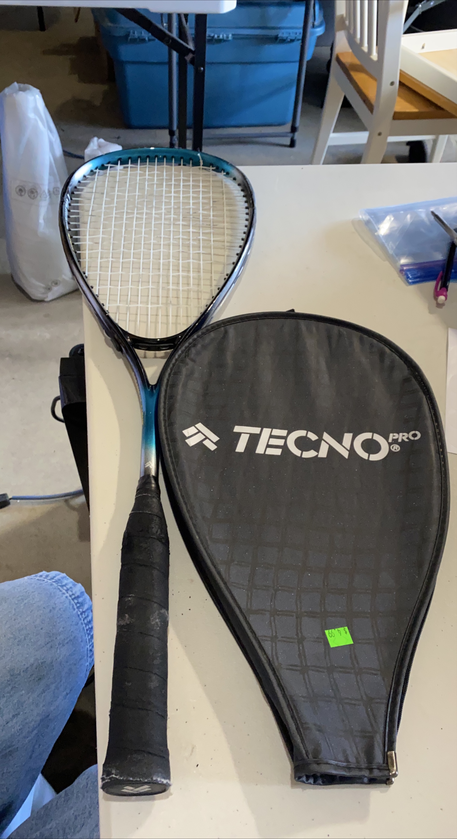 Tecno Pro Squash Racquet with Case thumbnail