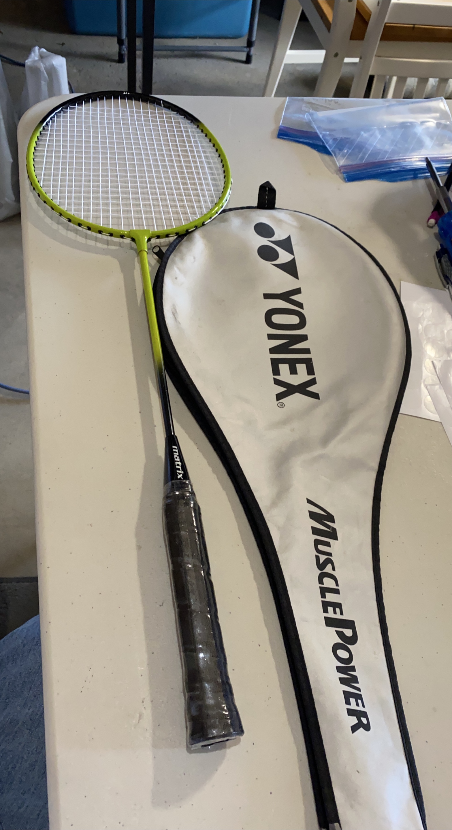 Matrix Badminton Racket with Yonex MusclePower Badminton Racket thumbnail