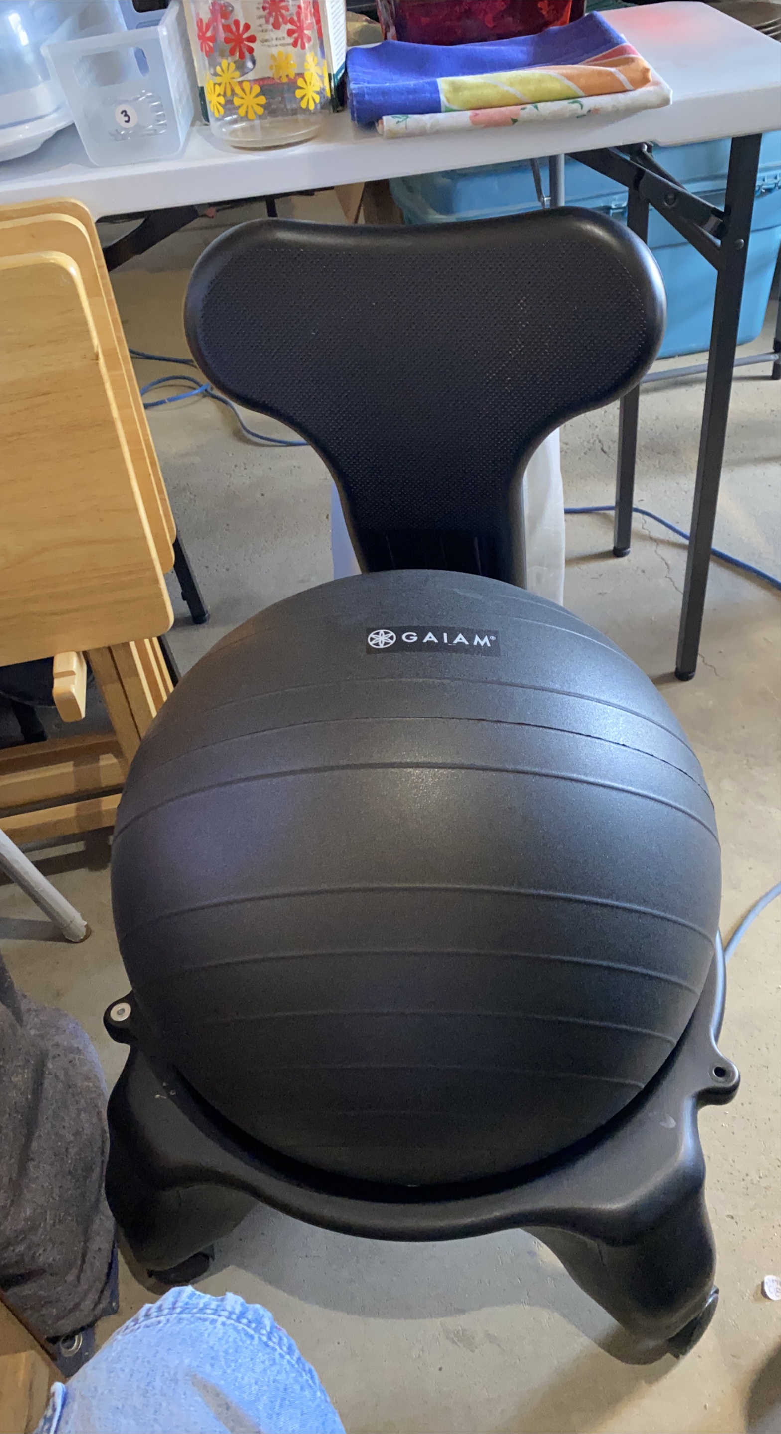 Gaiam Balance Ball Chair thumbnail