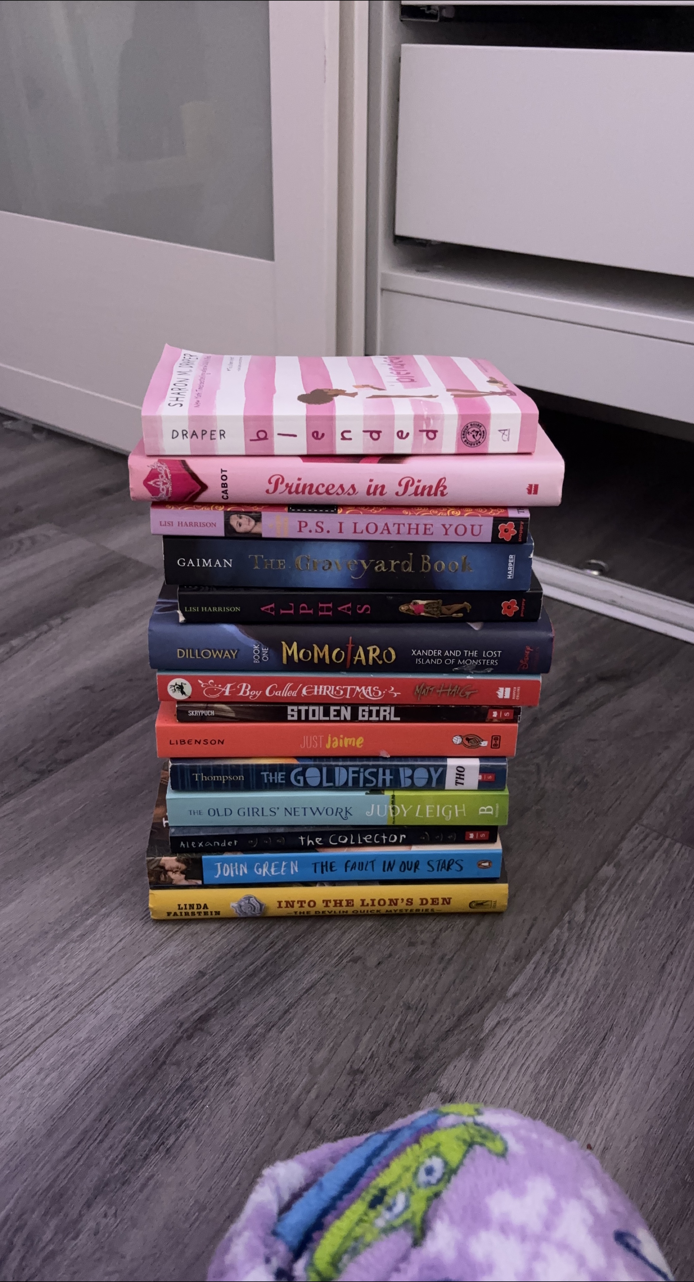 Stack of Assorted Books