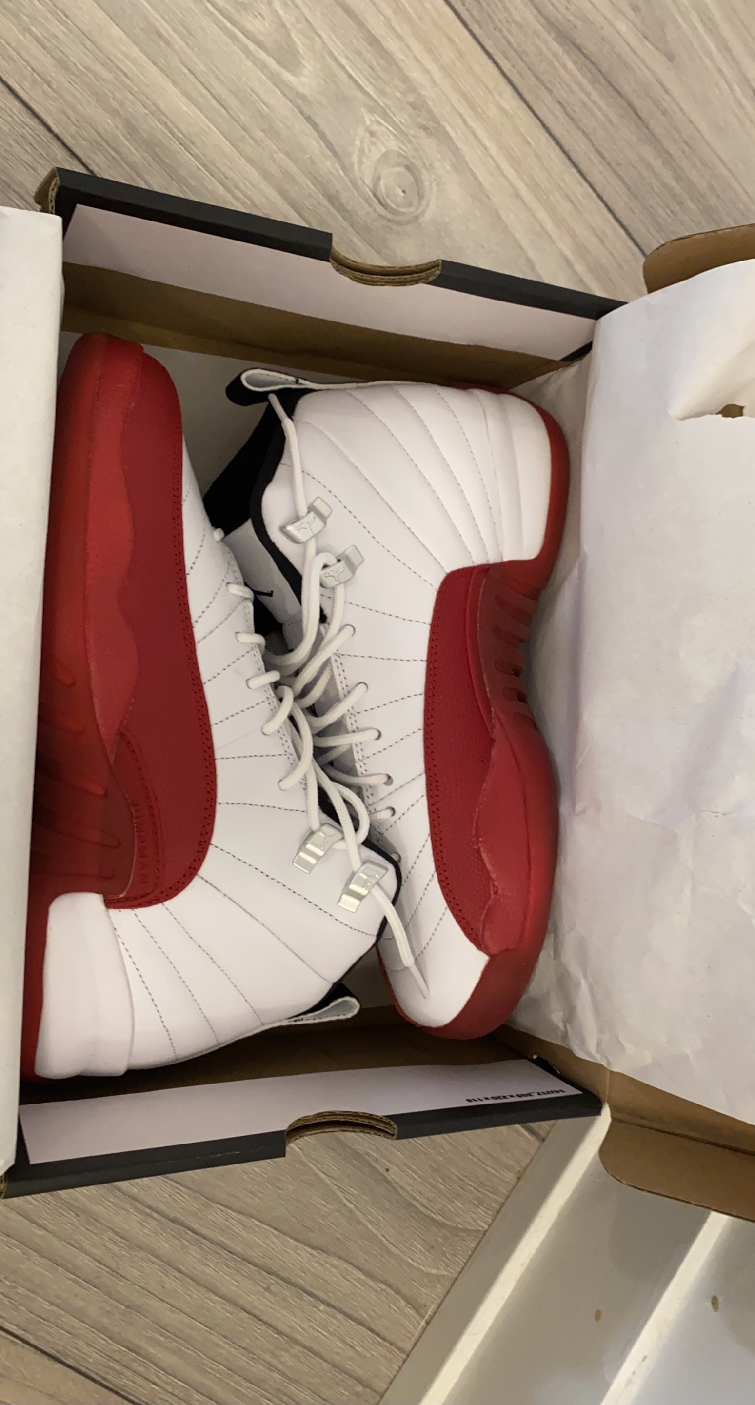 Air Jordan 12 Retro White/Red thumbnail