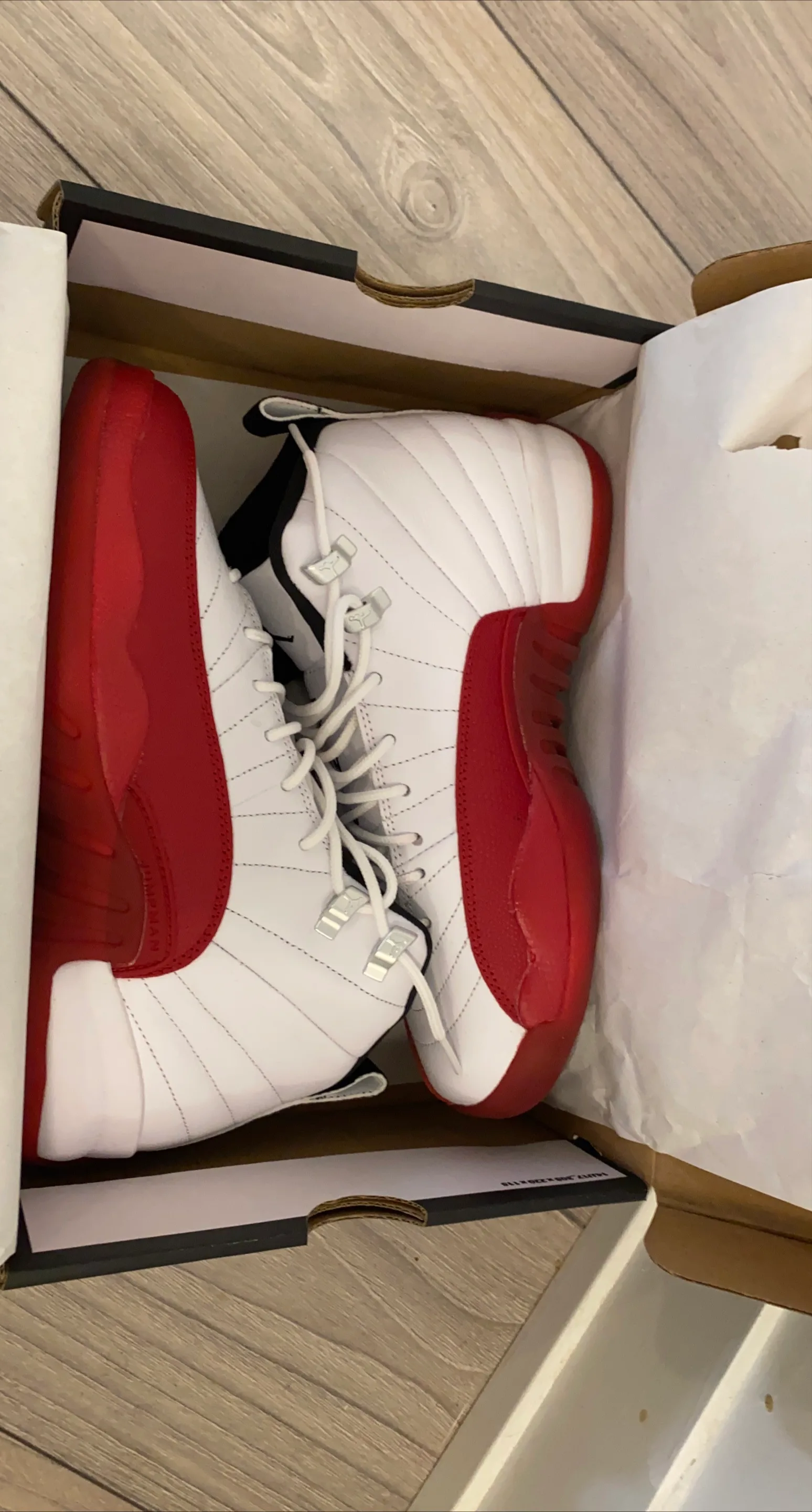 Air Jordan 12 Retro White/Red