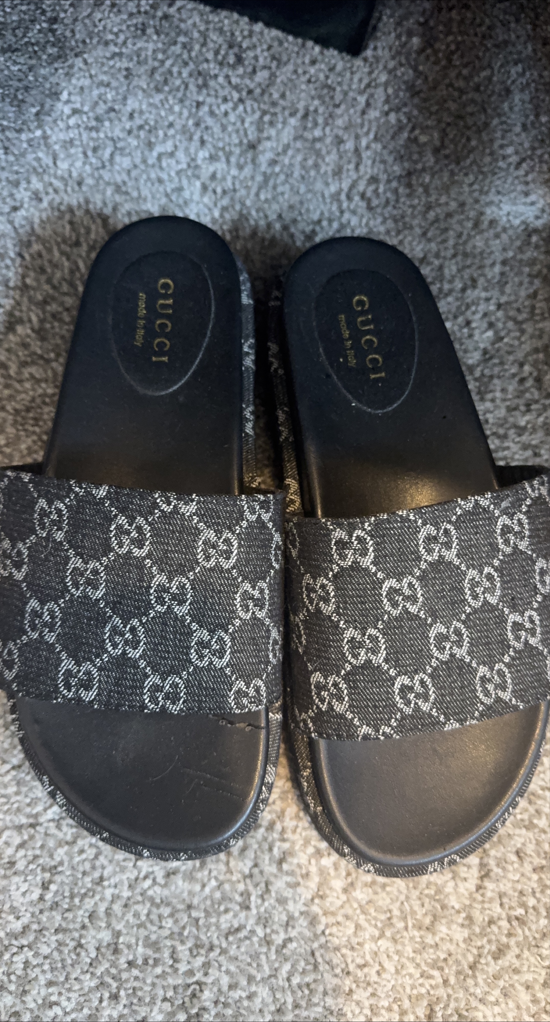 Gucci Platform Slides