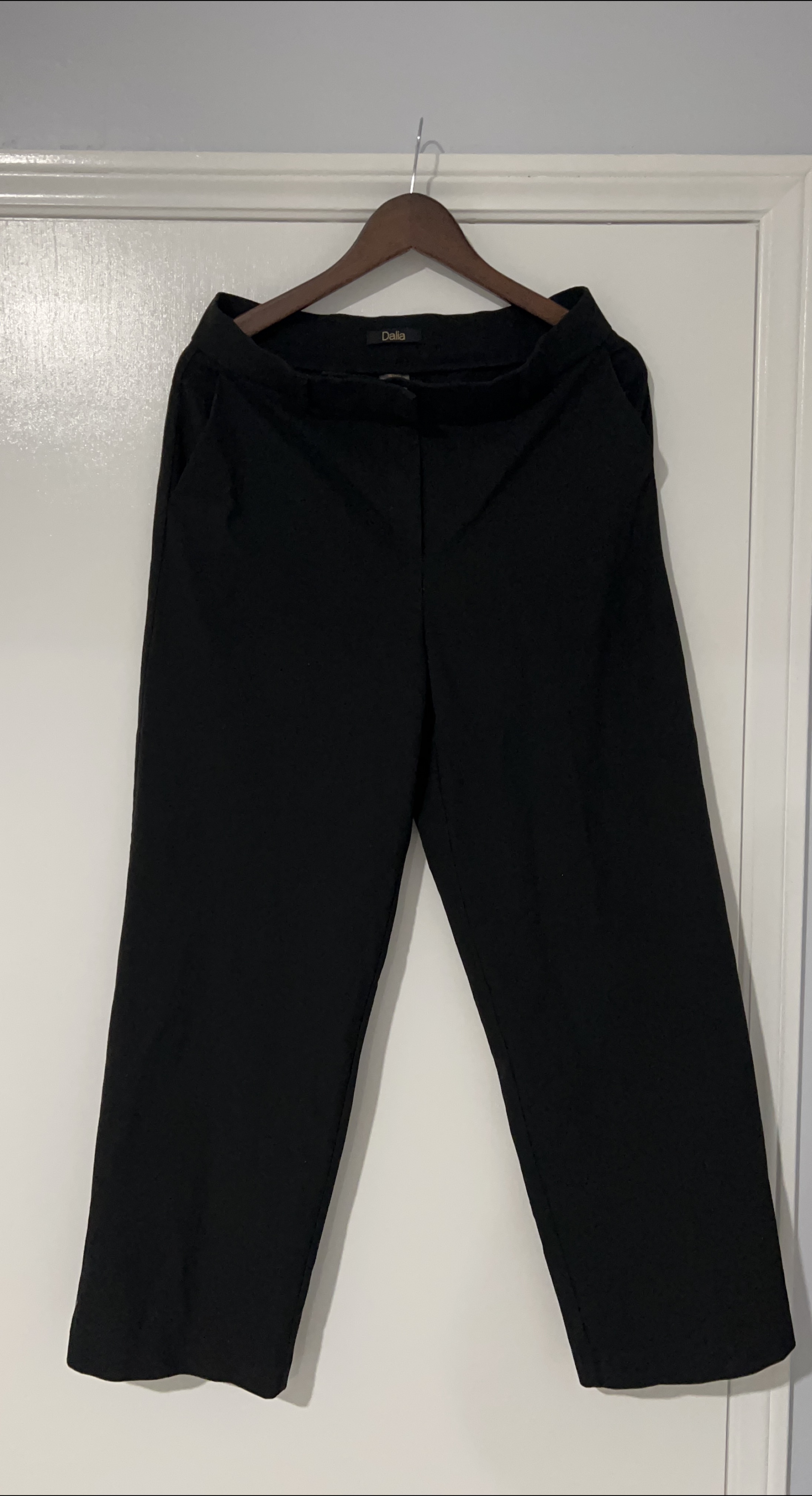 Dalia Black Wide Leg Pants thumbnail