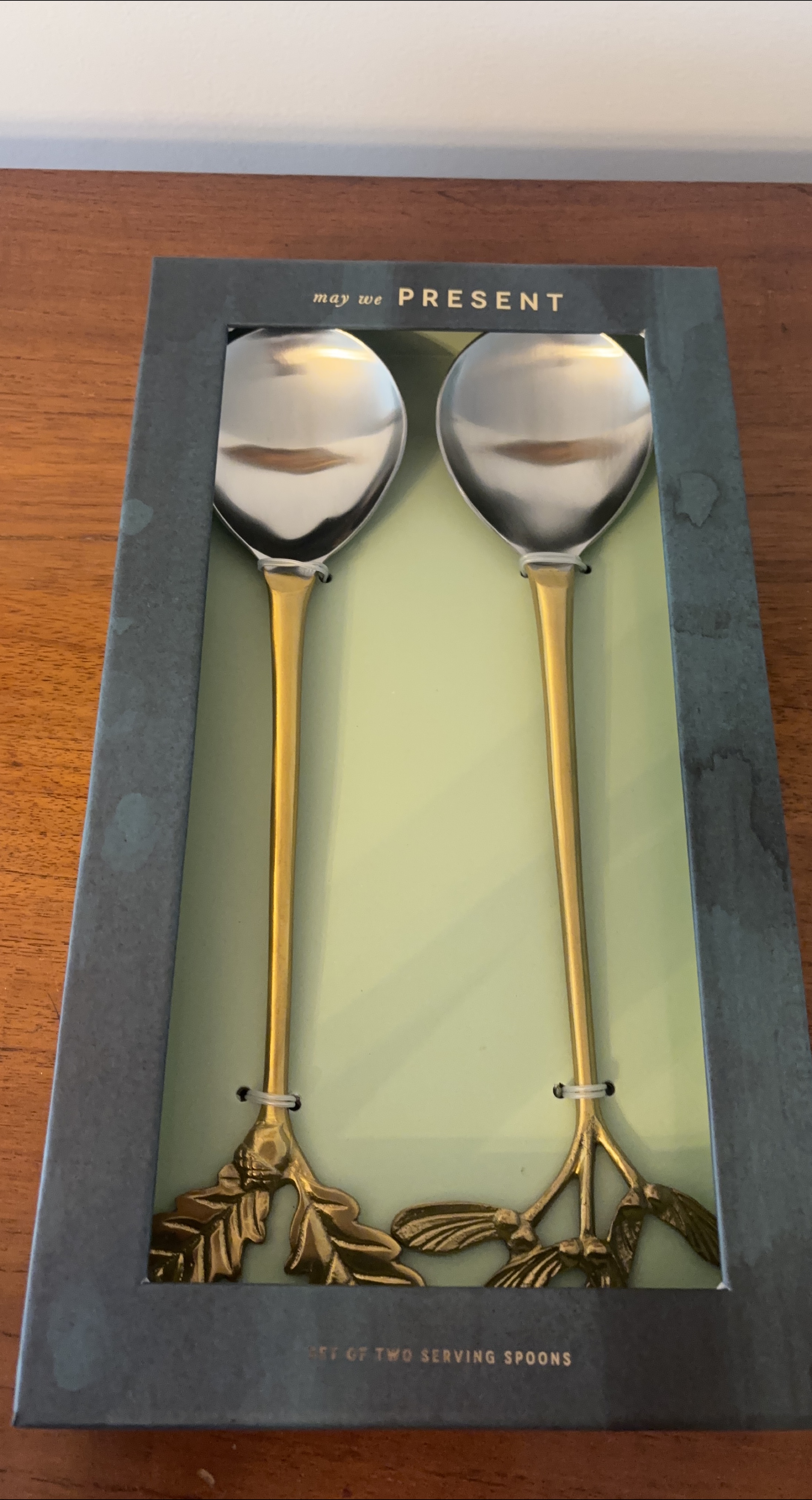 Anthropologie Serving Spoons - New in Box! thumbnail