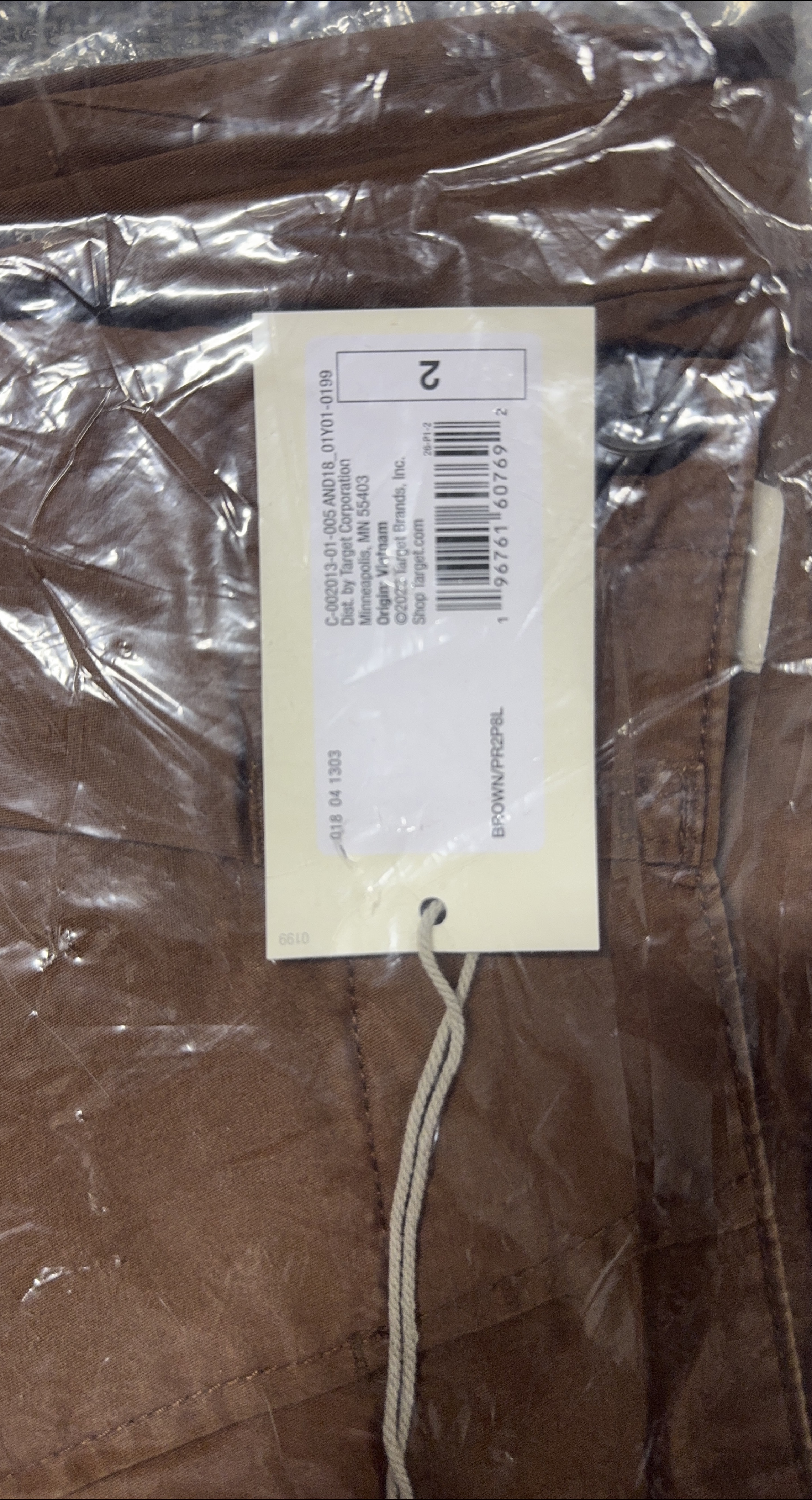 Target Brown Threads Pants - Size 2 thumbnail