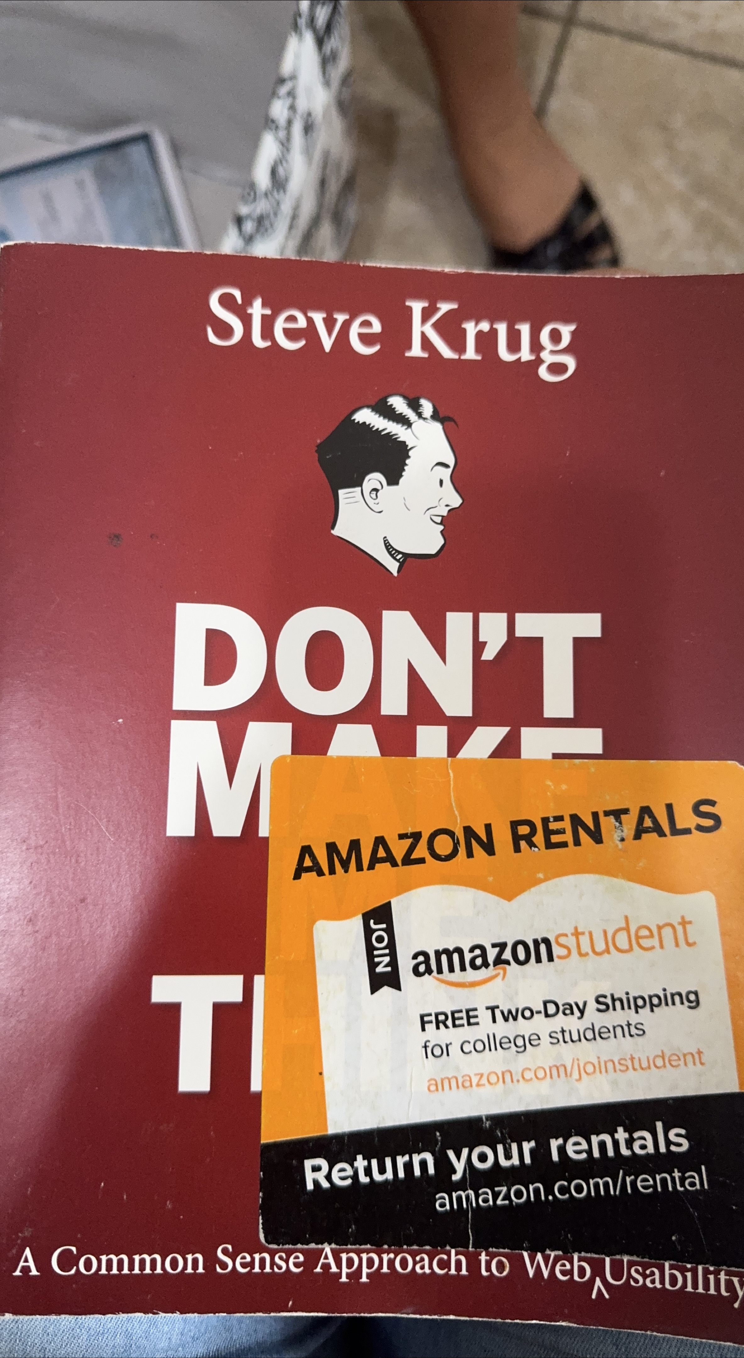 Don't Make Me Think! by Steve Krug