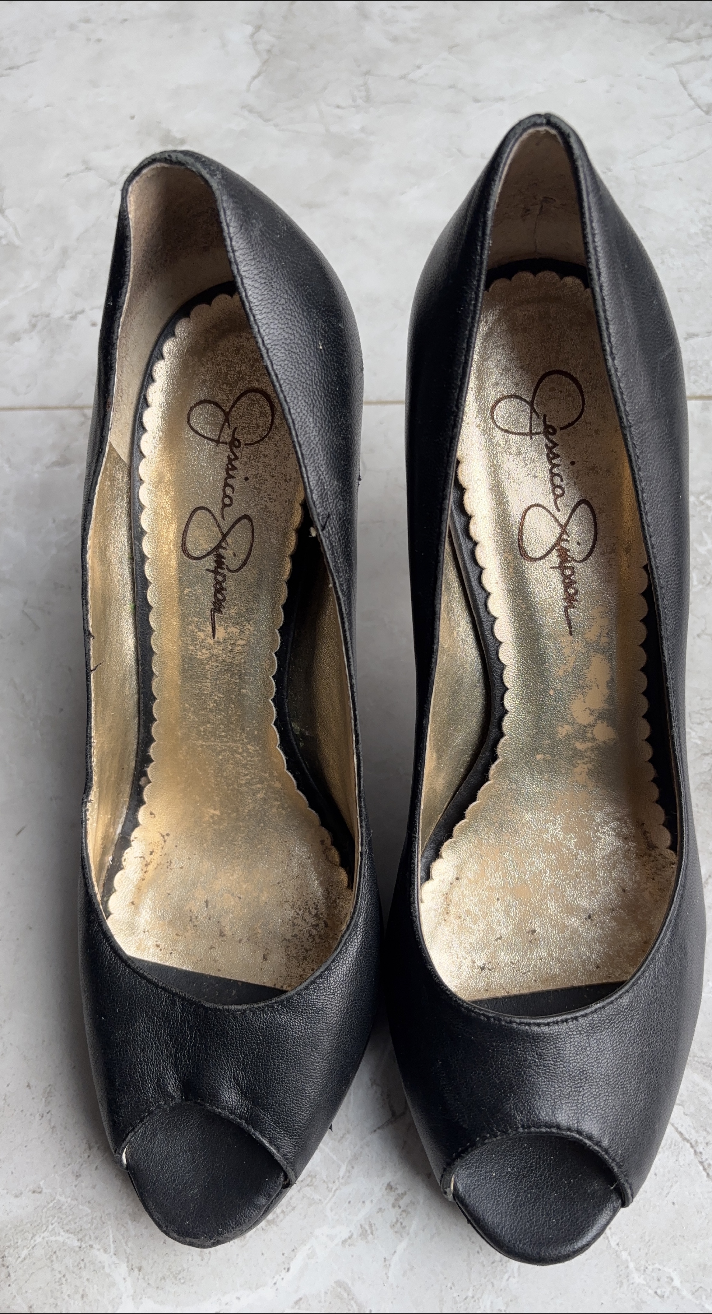 Jessica Simpson Black Heels thumbnail