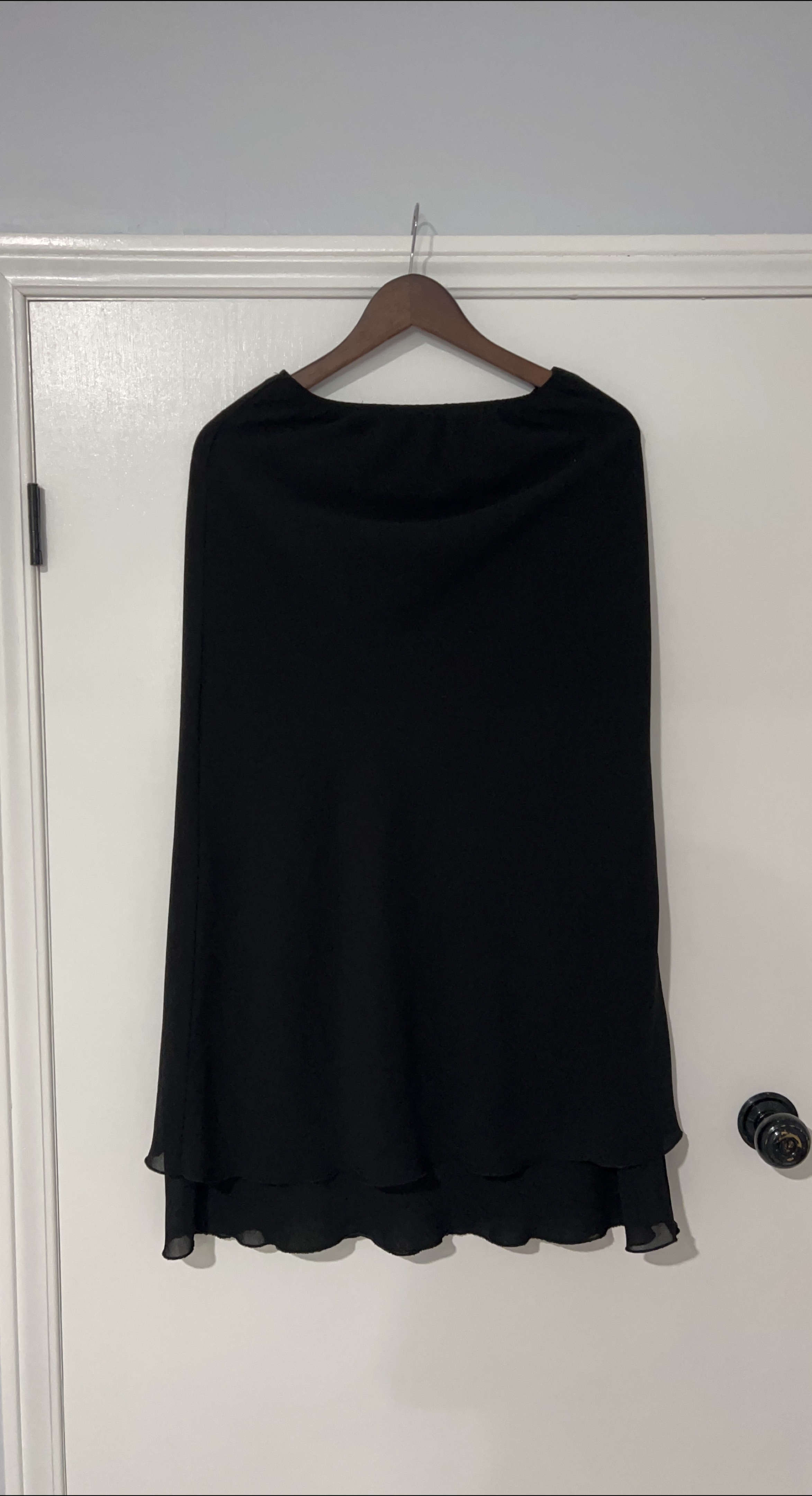Black Chiffon Skirt thumbnail