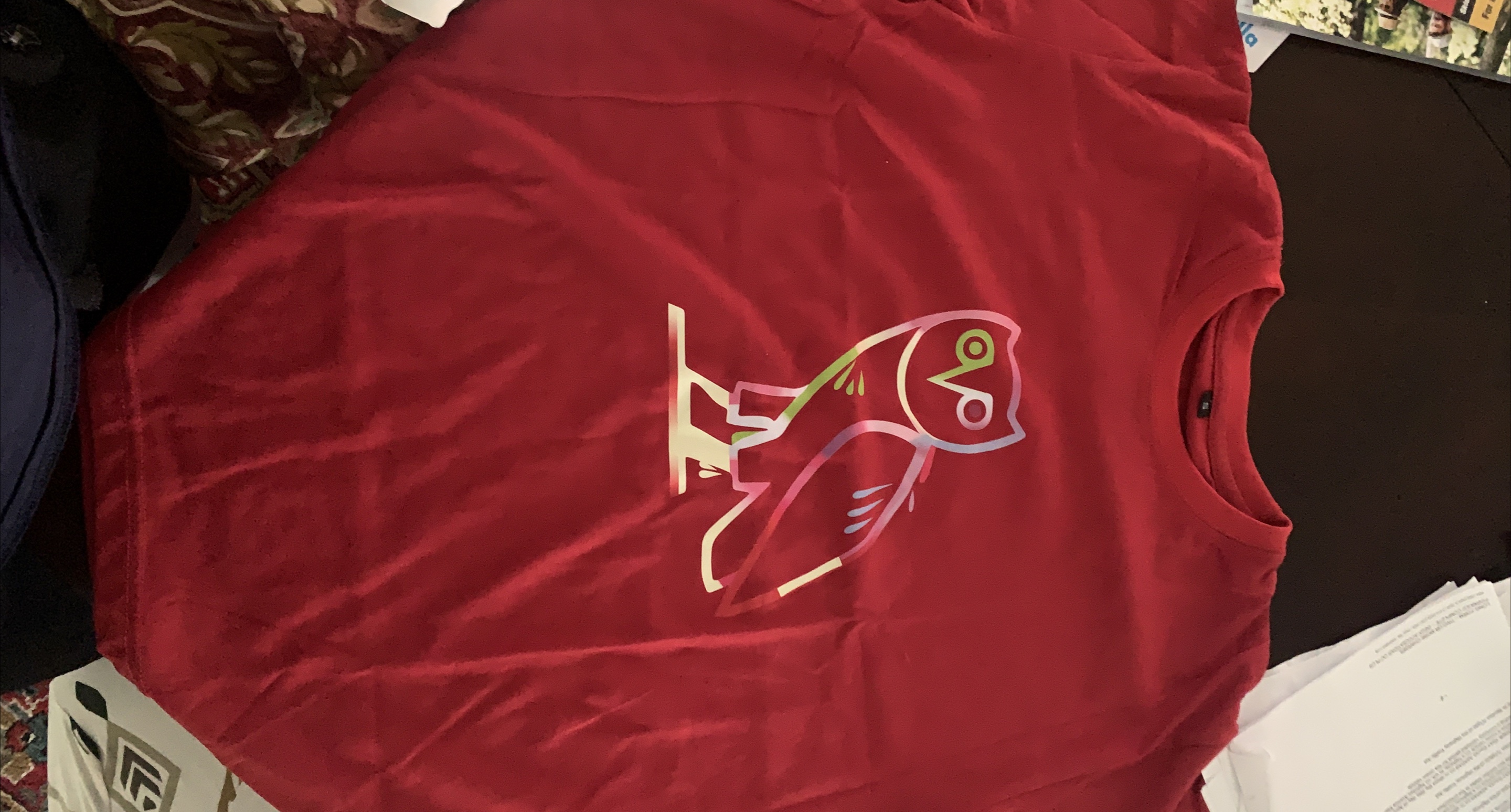 OVO (October's Very Own) Red T-Shirt thumbnail