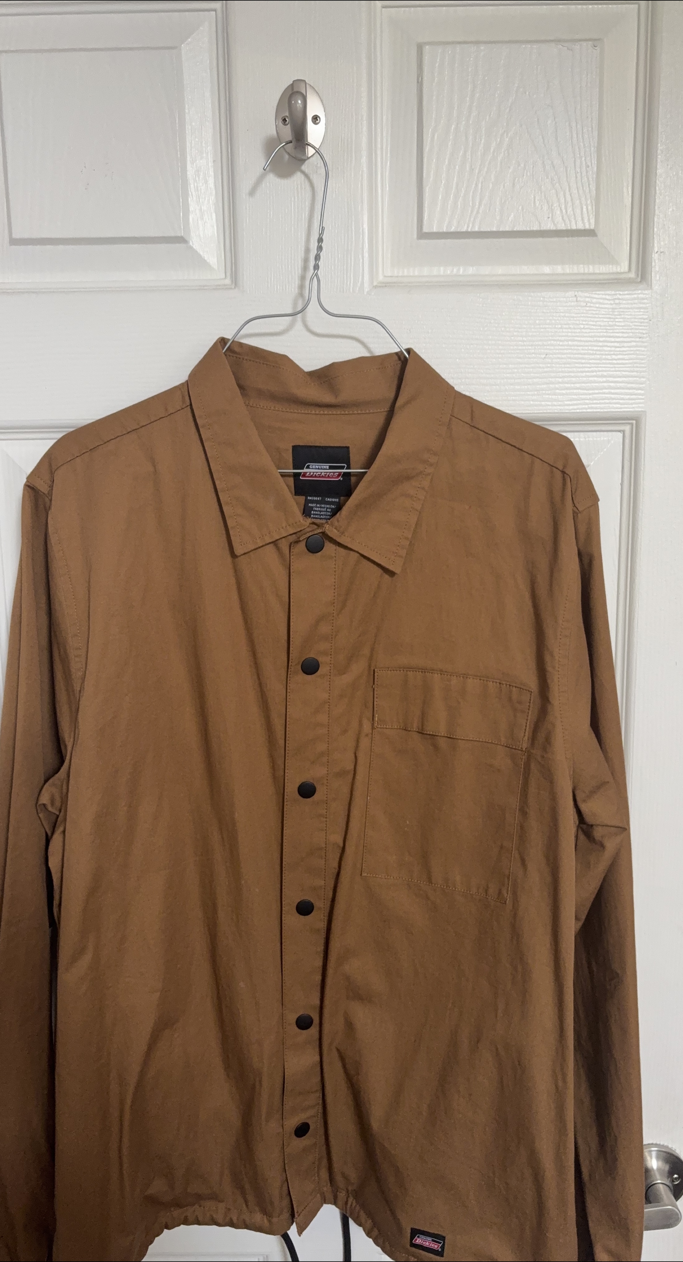 Dickies Brown Button-Up Shirt thumbnail