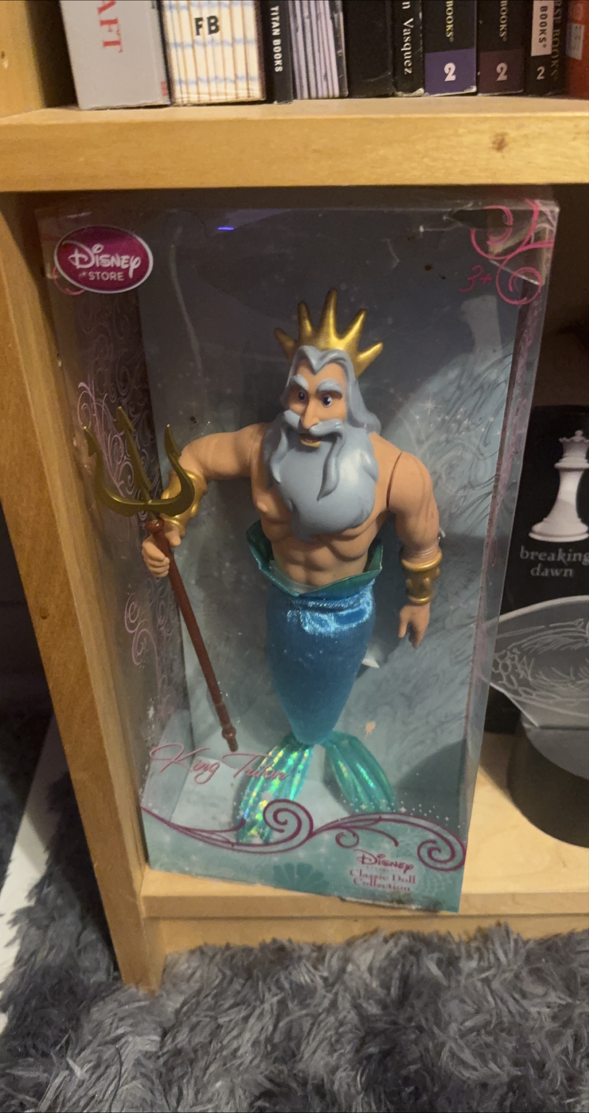 Disney Store King Triton Classic Doll thumbnail