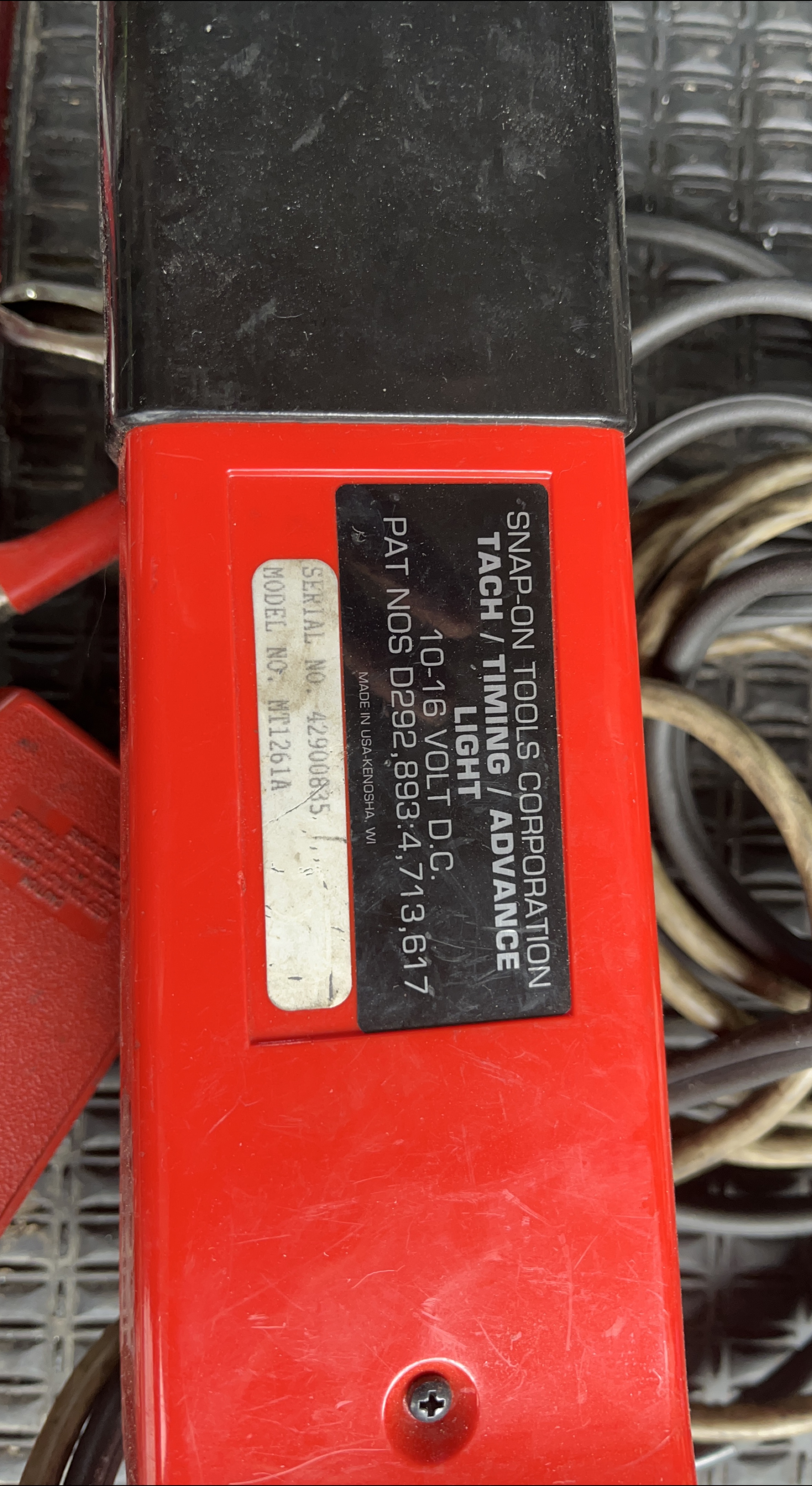 Snap-On MT1261A Tach/Timing/Advance Light thumbnail