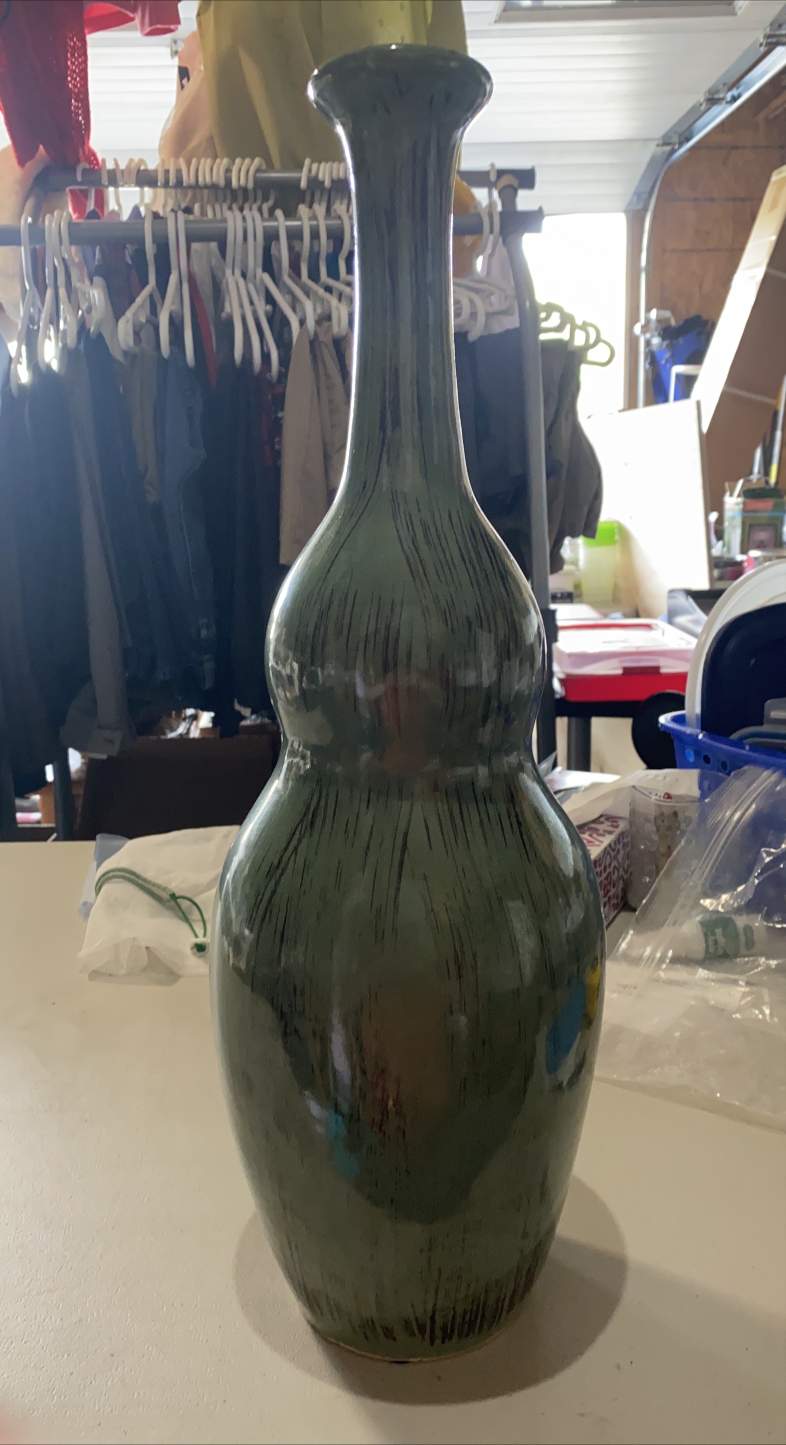 Green Ceramic Vase thumbnail