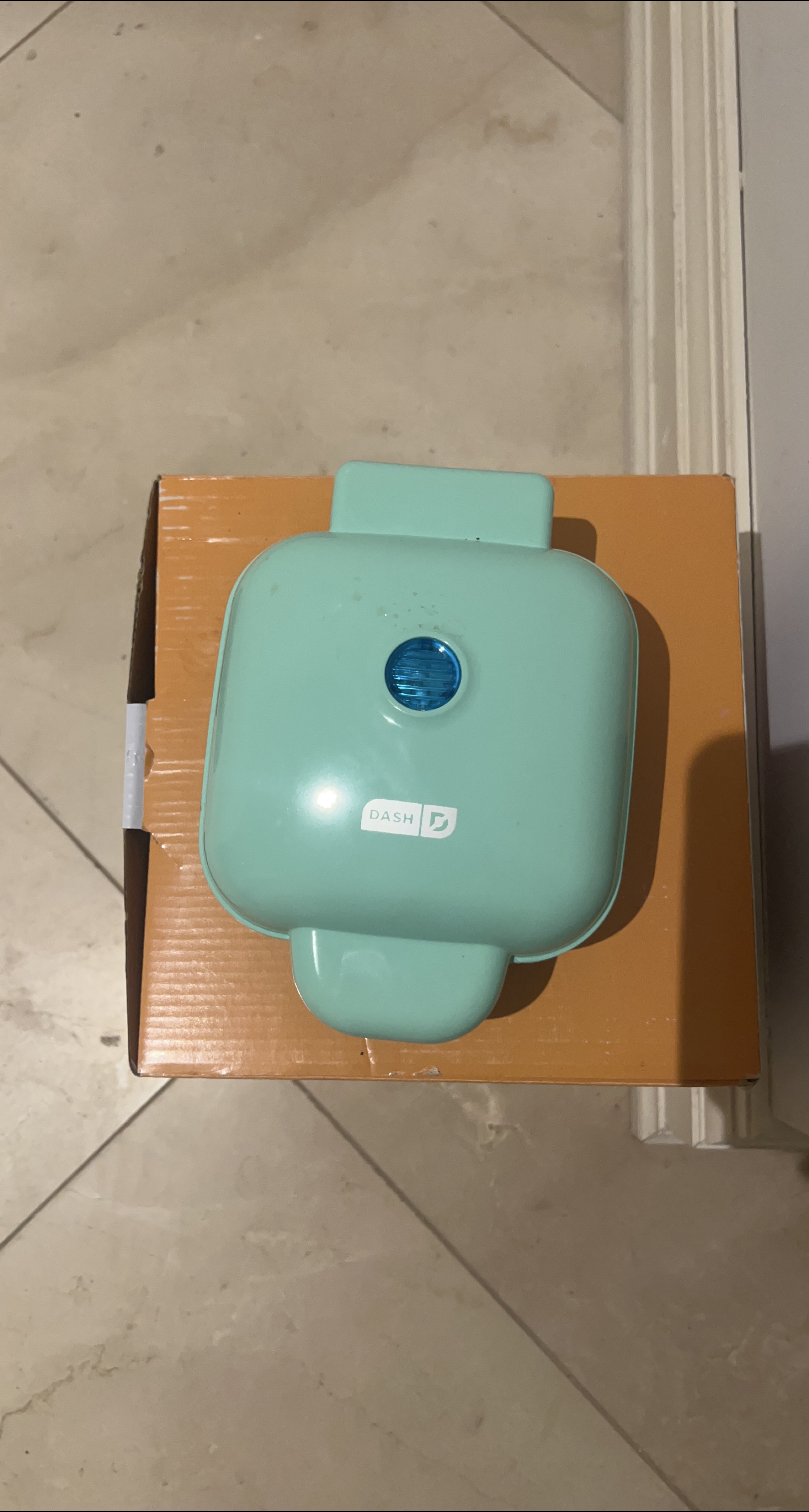 DASH Mini Waffle Maker - Aqua thumbnail