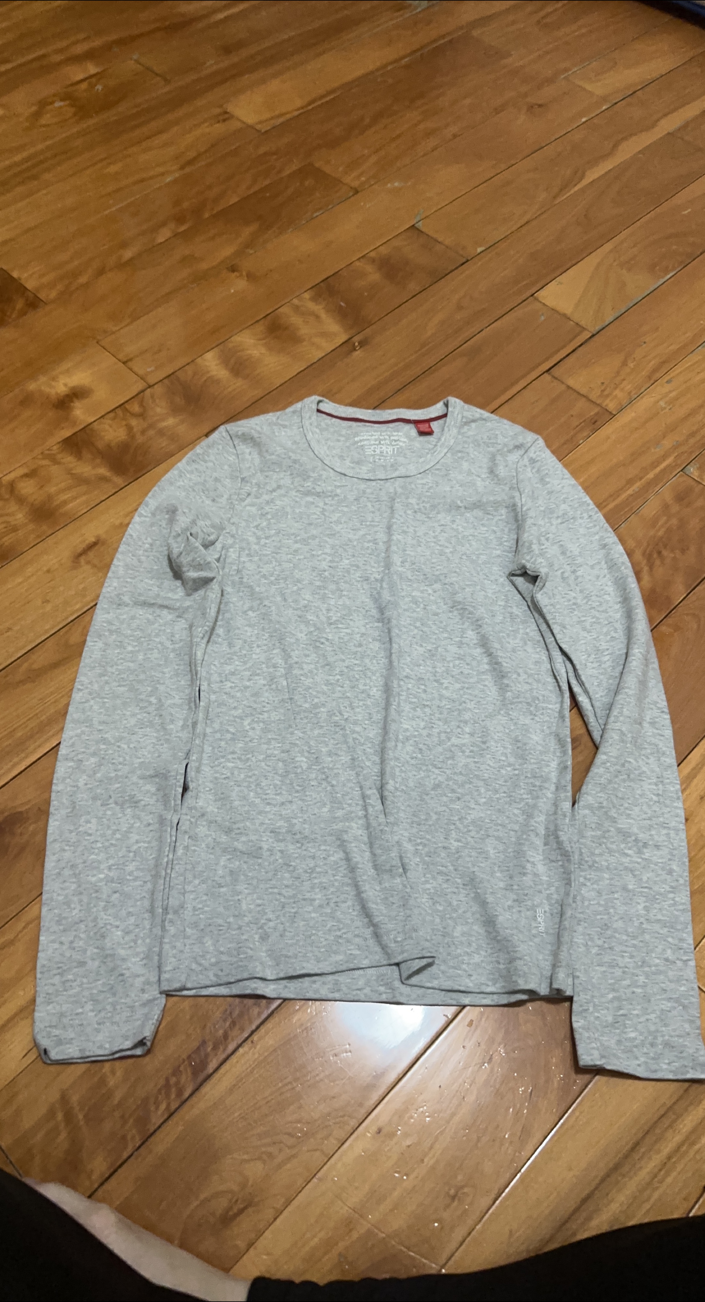 Esprit Gray Long Sleeve Shirt