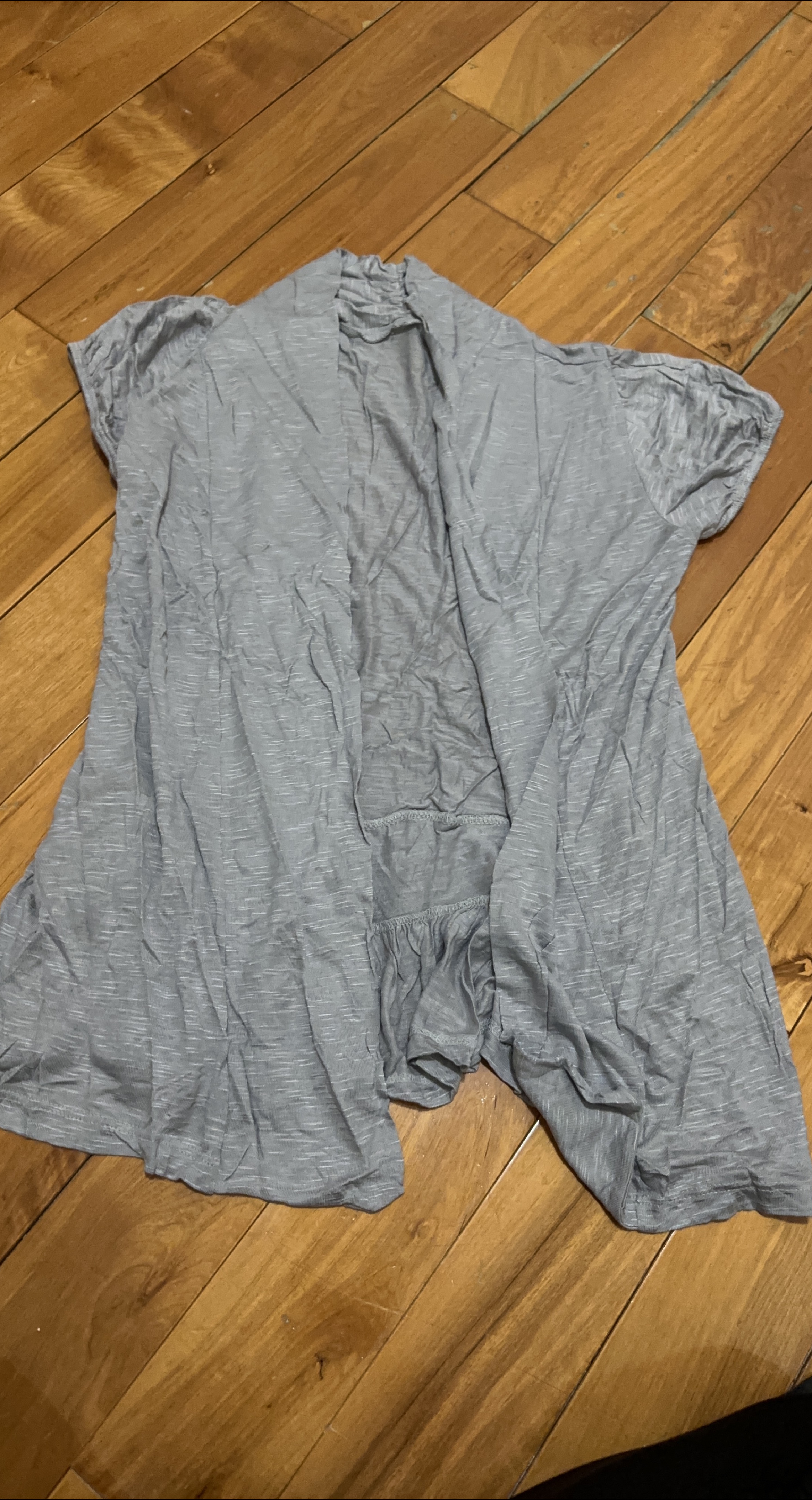 Gray Cardigan