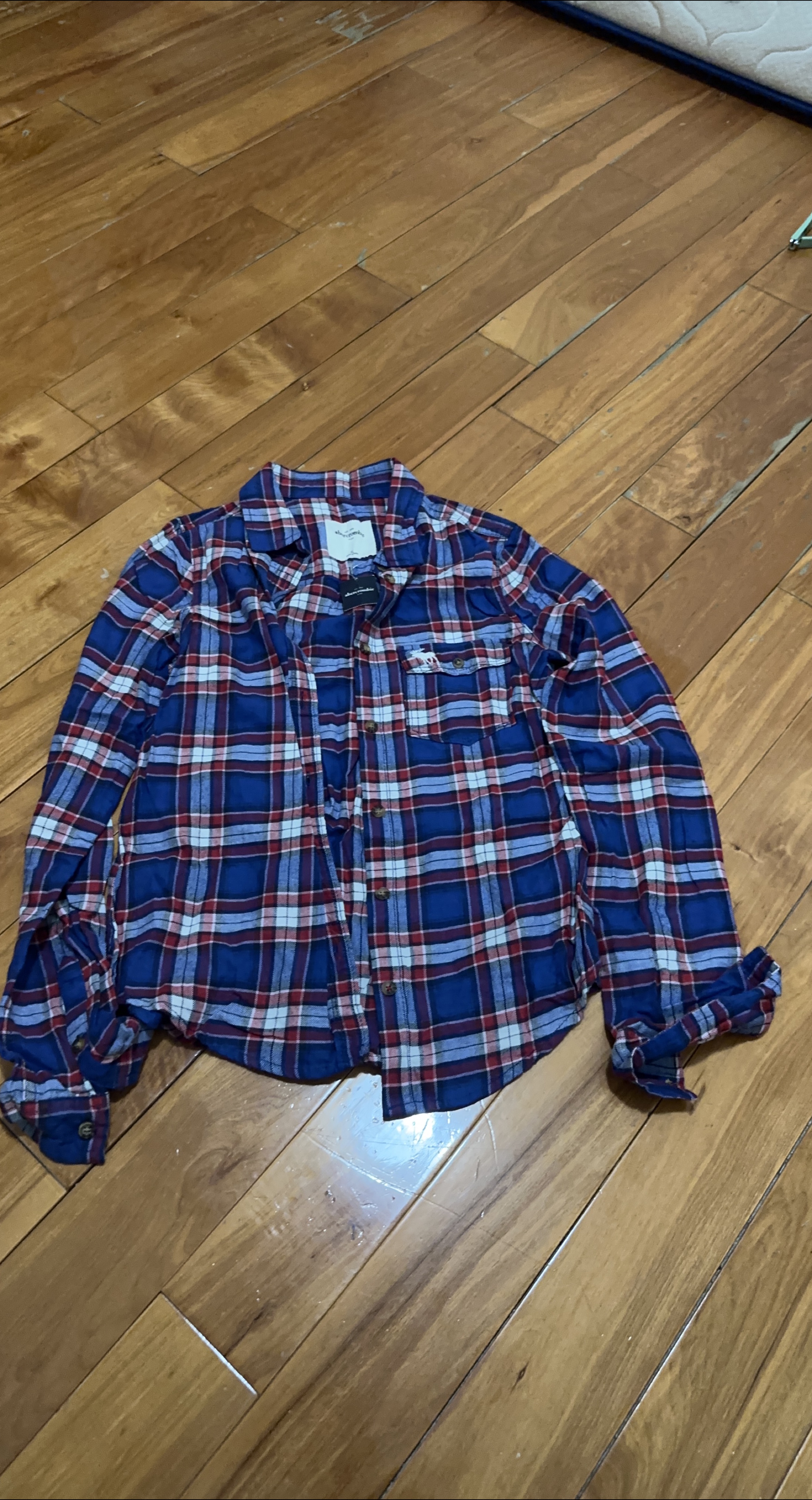 Abercrombie & Fitch Plaid Flannel Shirt