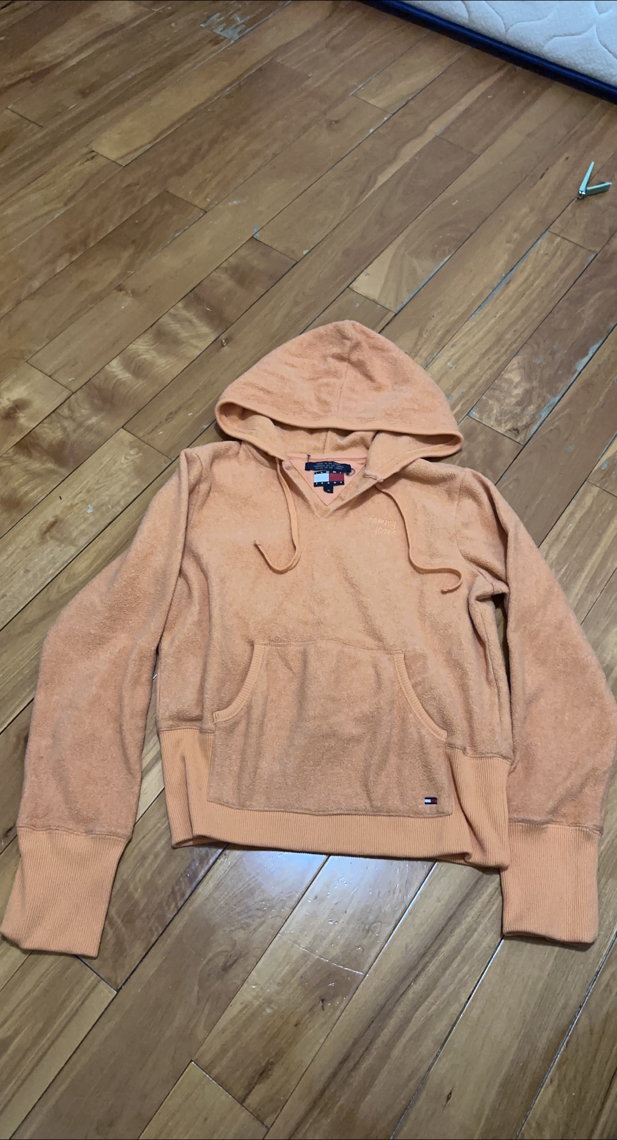 Tommy Jeans Orange Hoodie