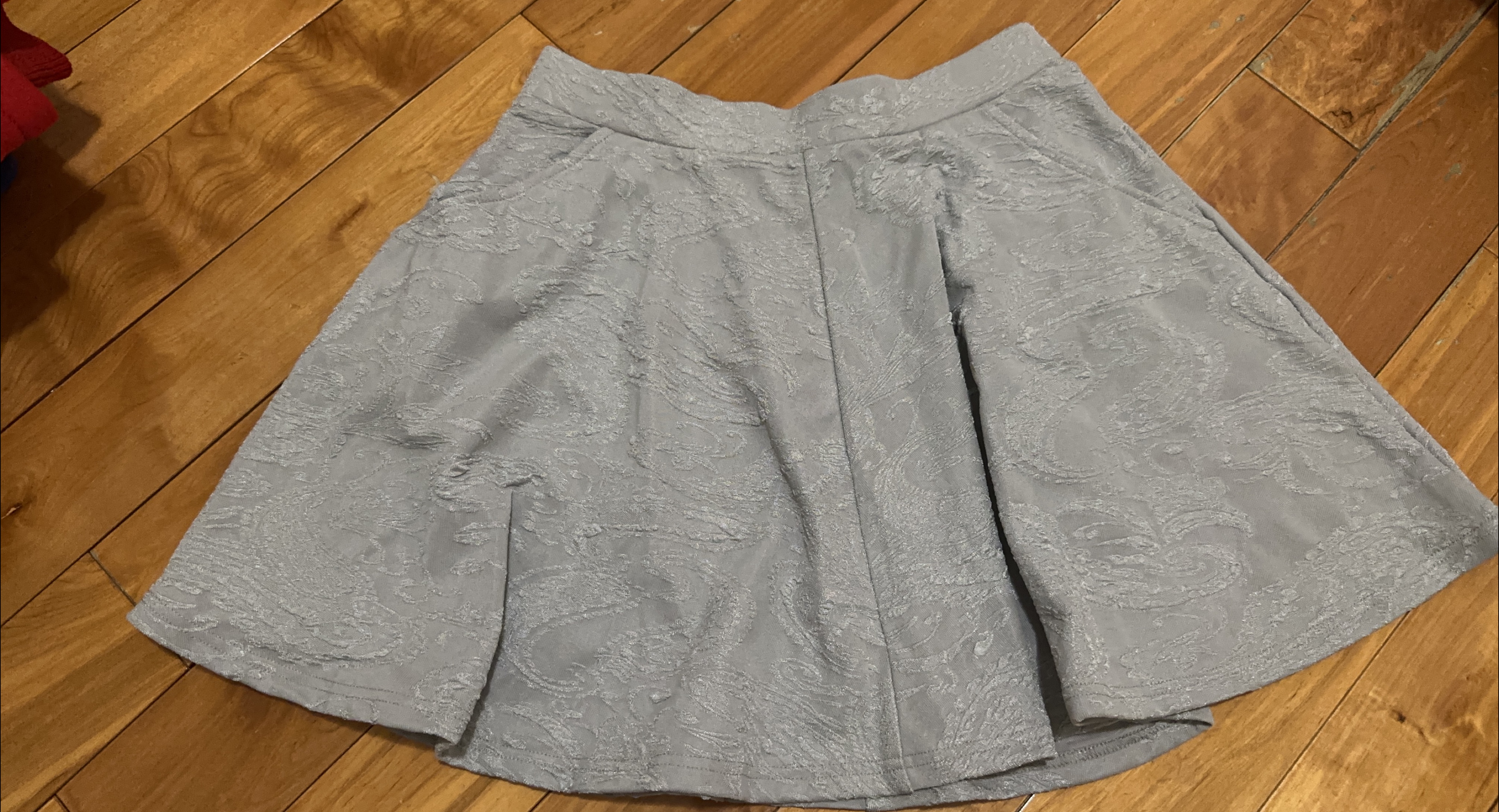 Gray Skirt