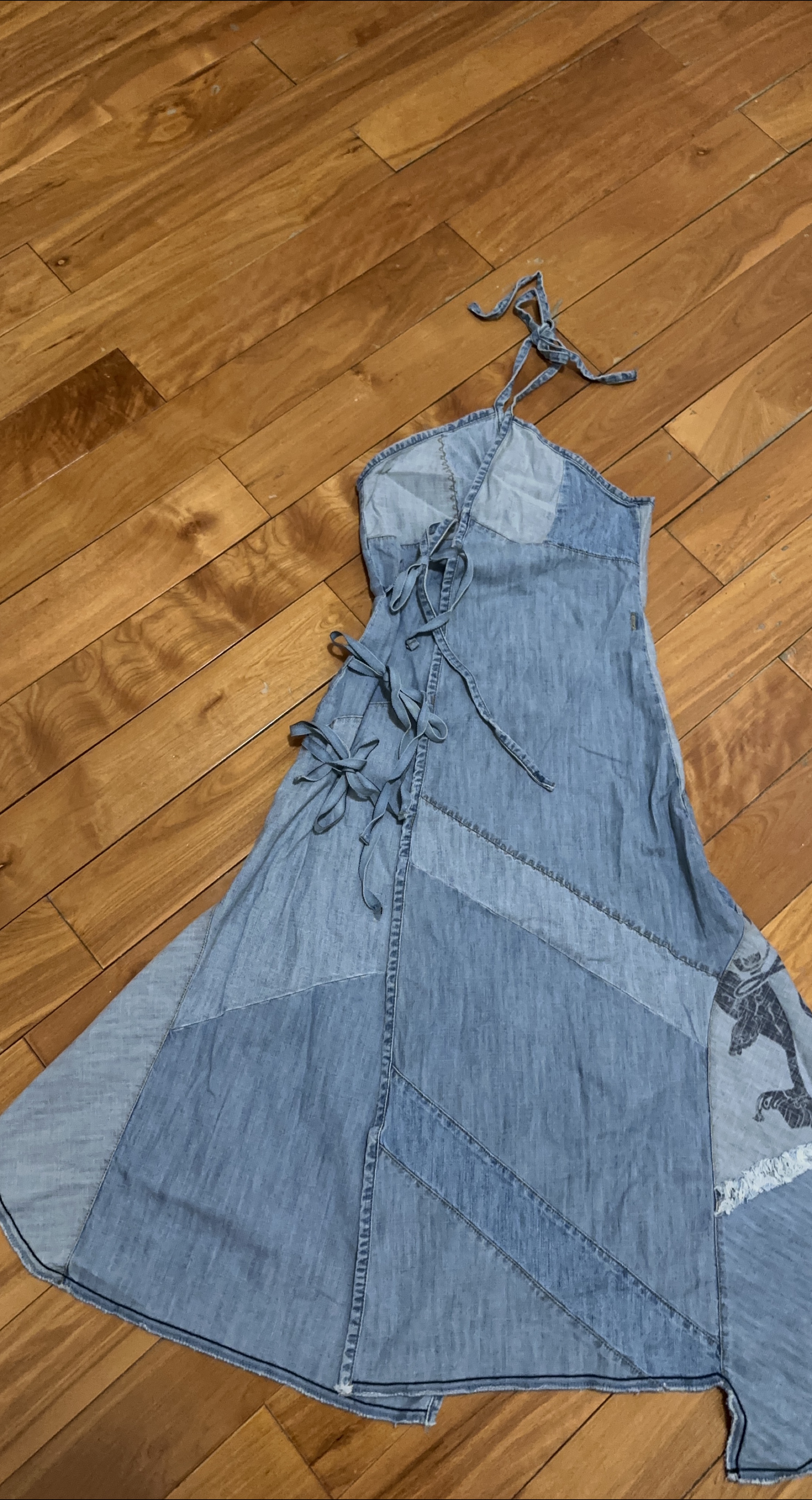Diesel Denim Patchwork Dress image indicator(1)