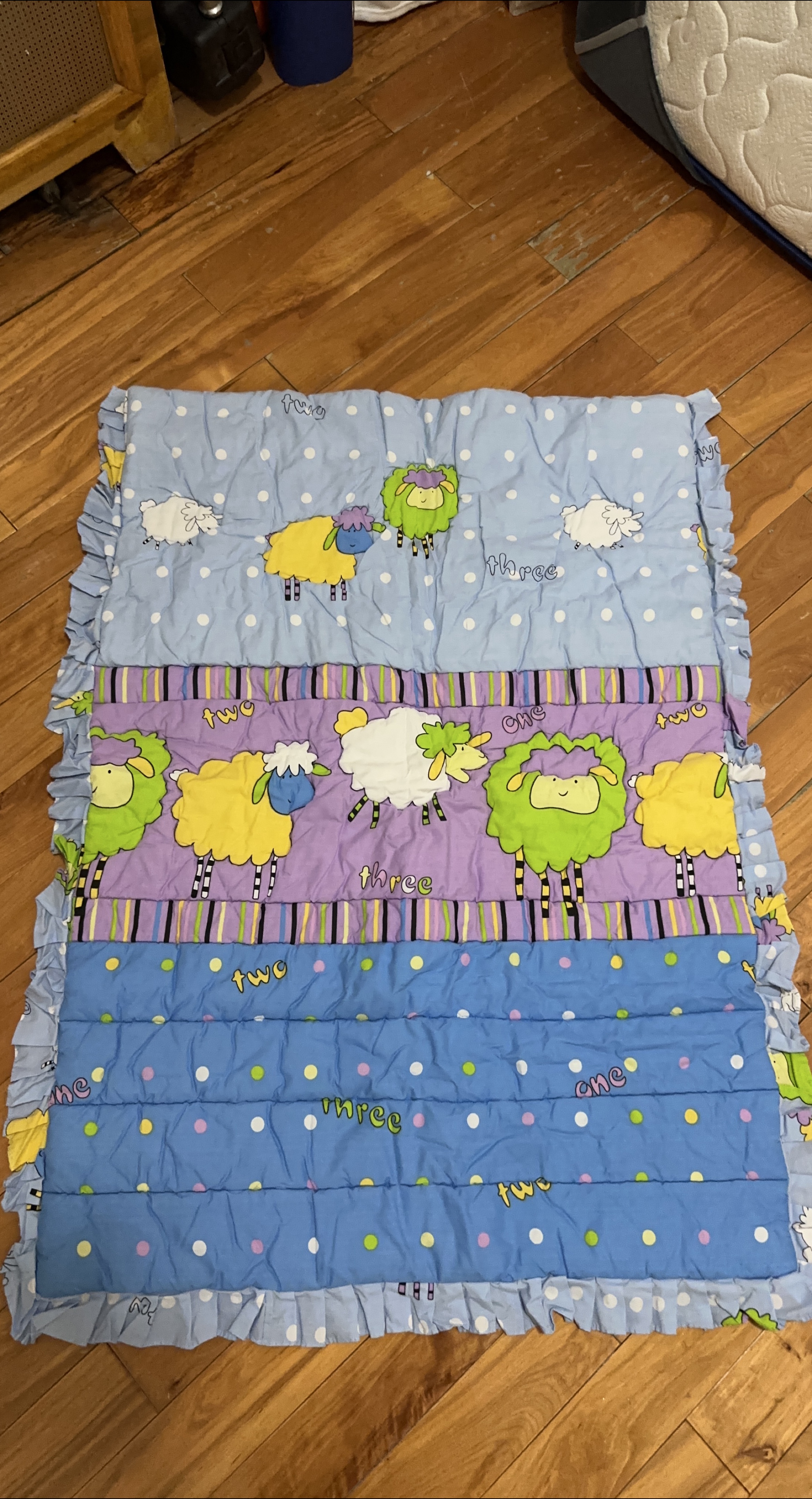 Sheep Pattern Baby Play Mat