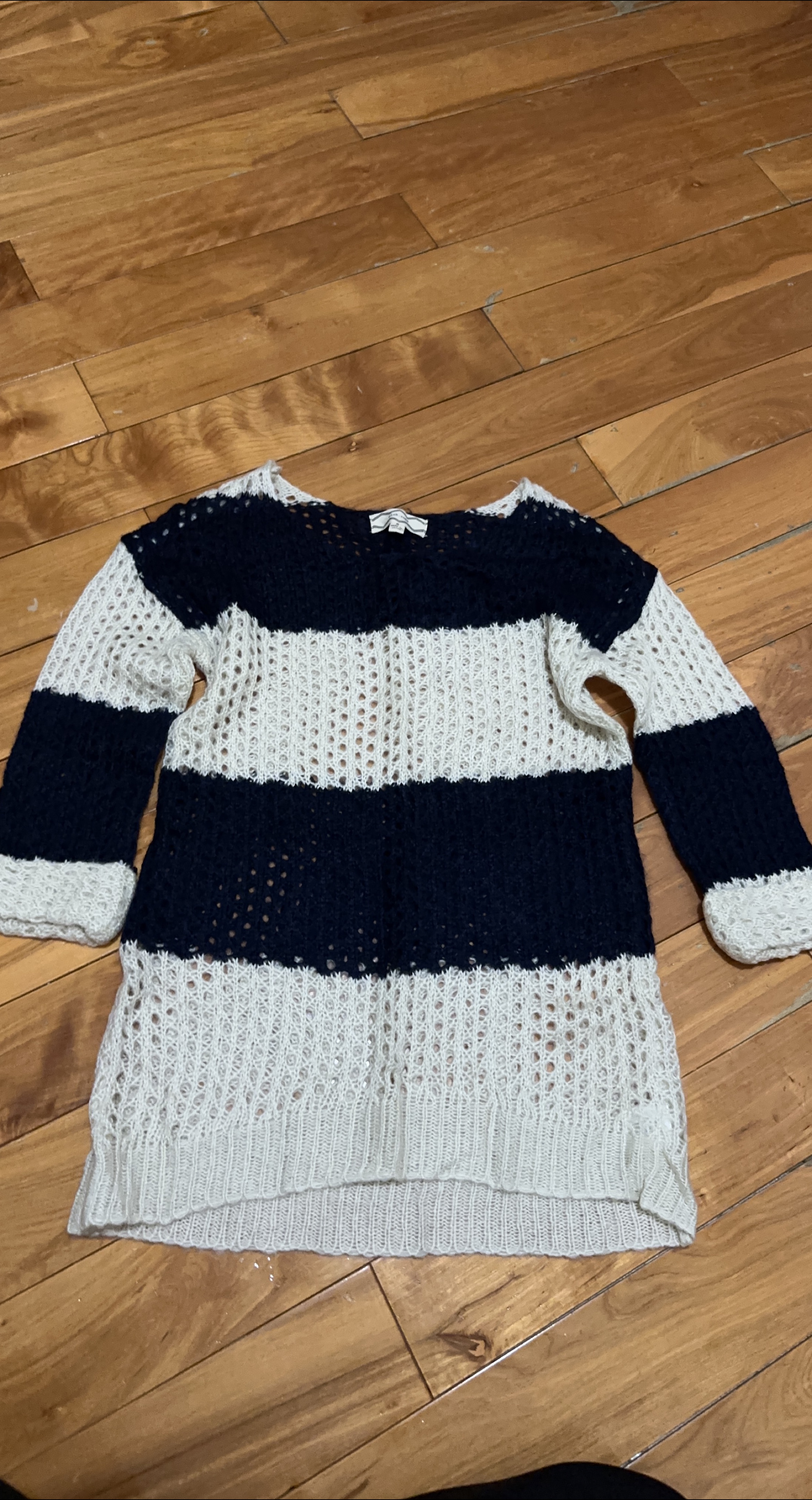 Striped Knit Sweater