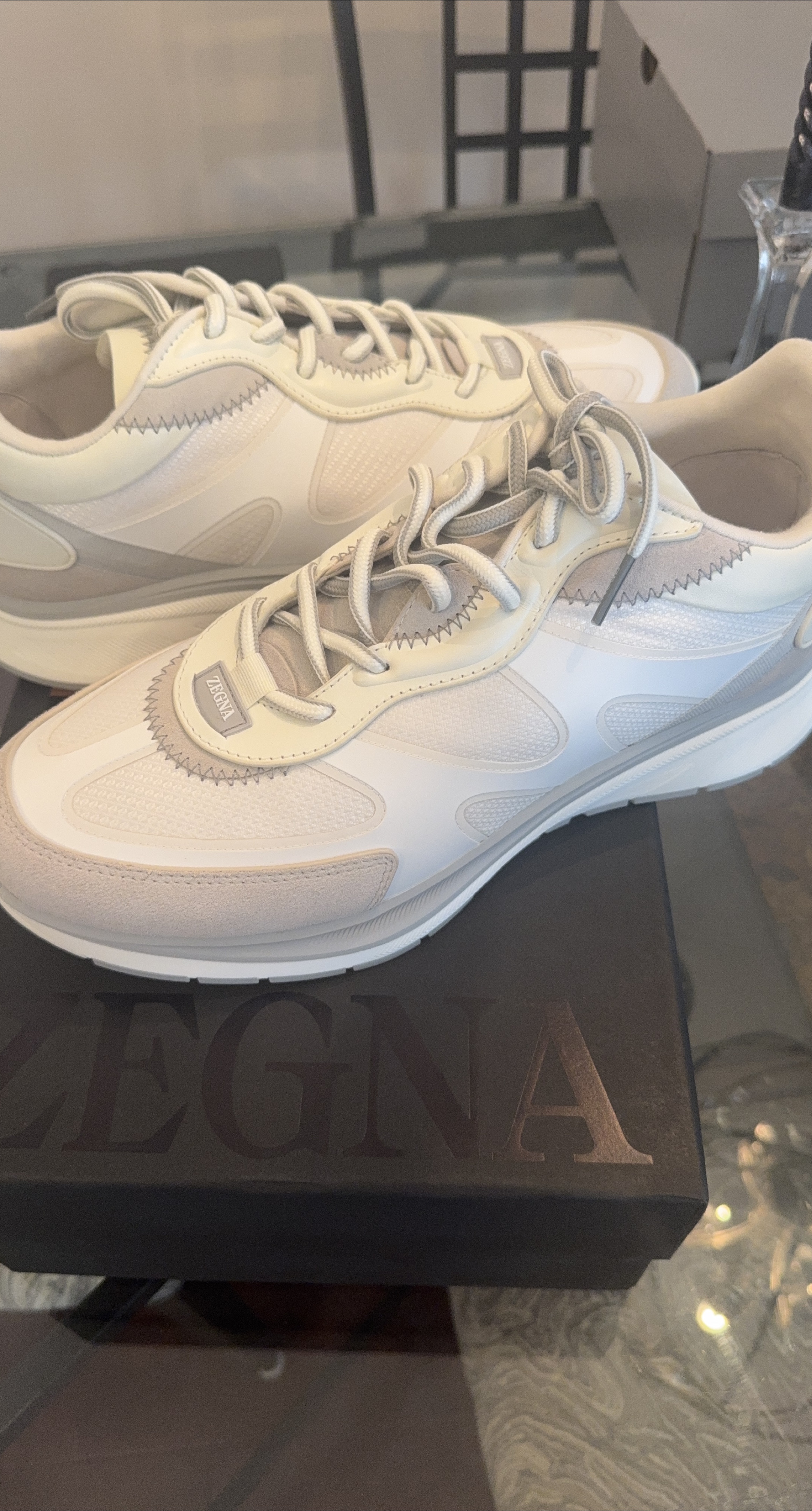 Zegna UTE Trainer White Size 9 US thumbnail